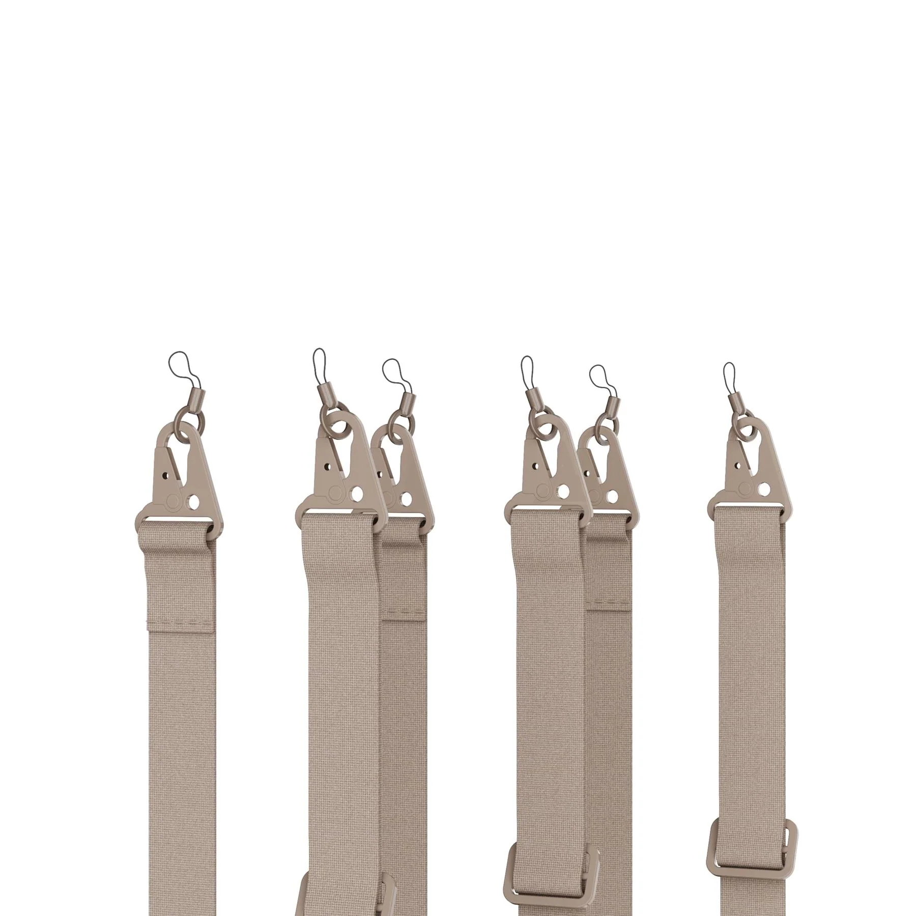 Cross-Body Strap - Taupe - Image 3