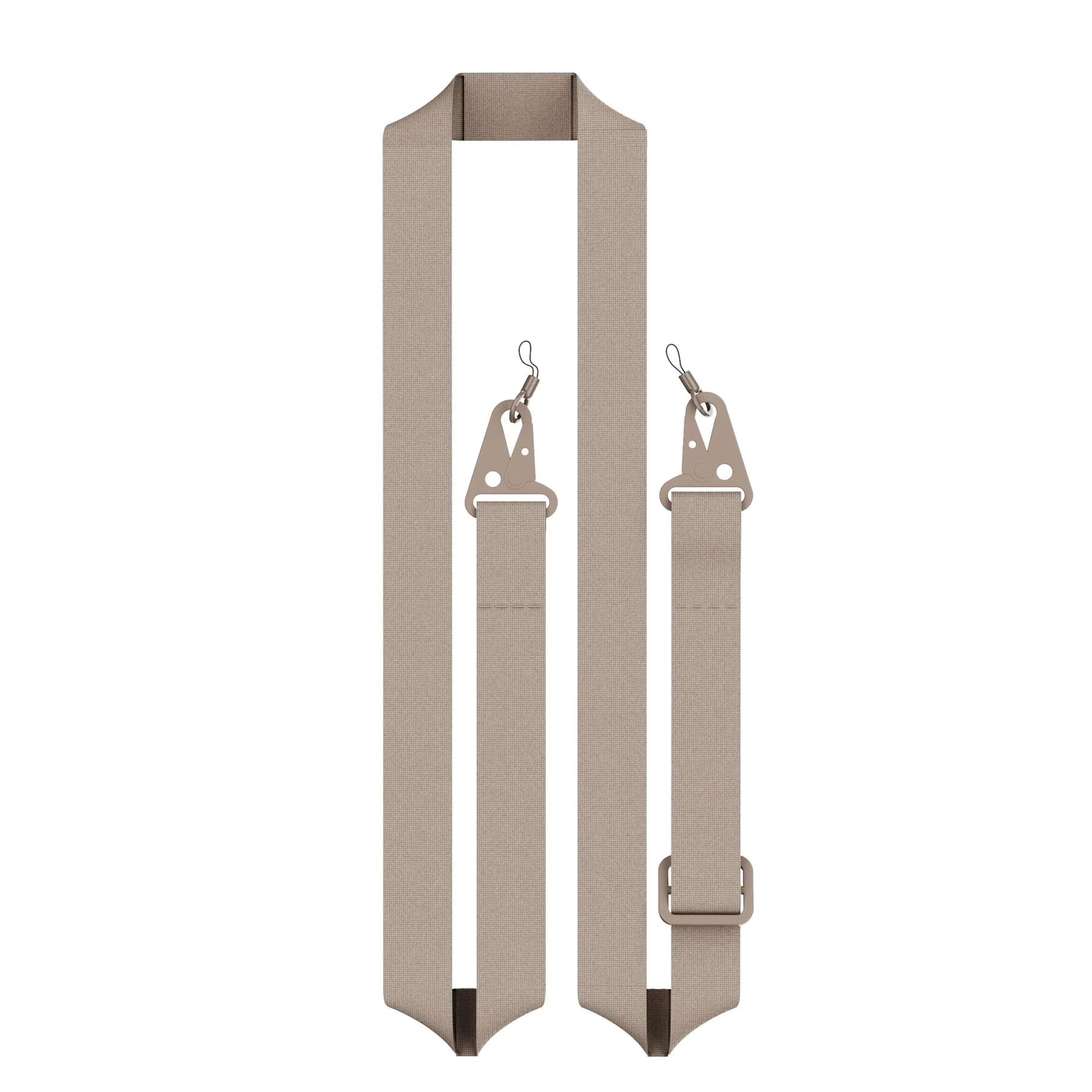 Cross-Body Strap - Taupe - Image 4