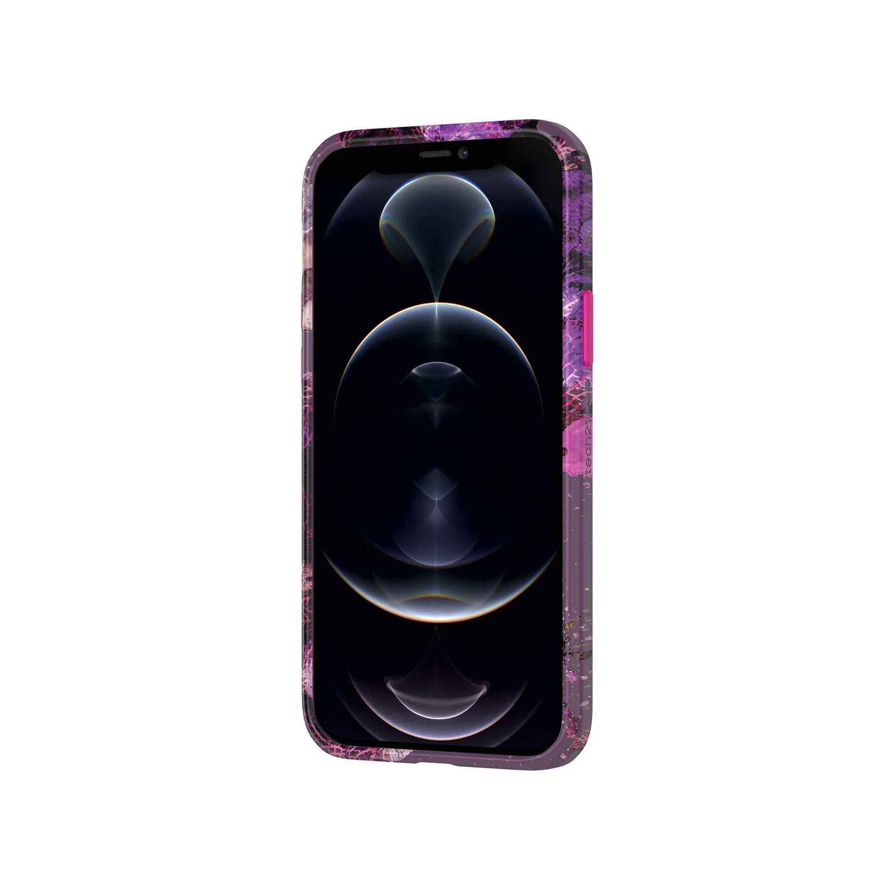 Eco Art - Apple iPhone 12/12 Pro Case - Pink/Purple - Image 6