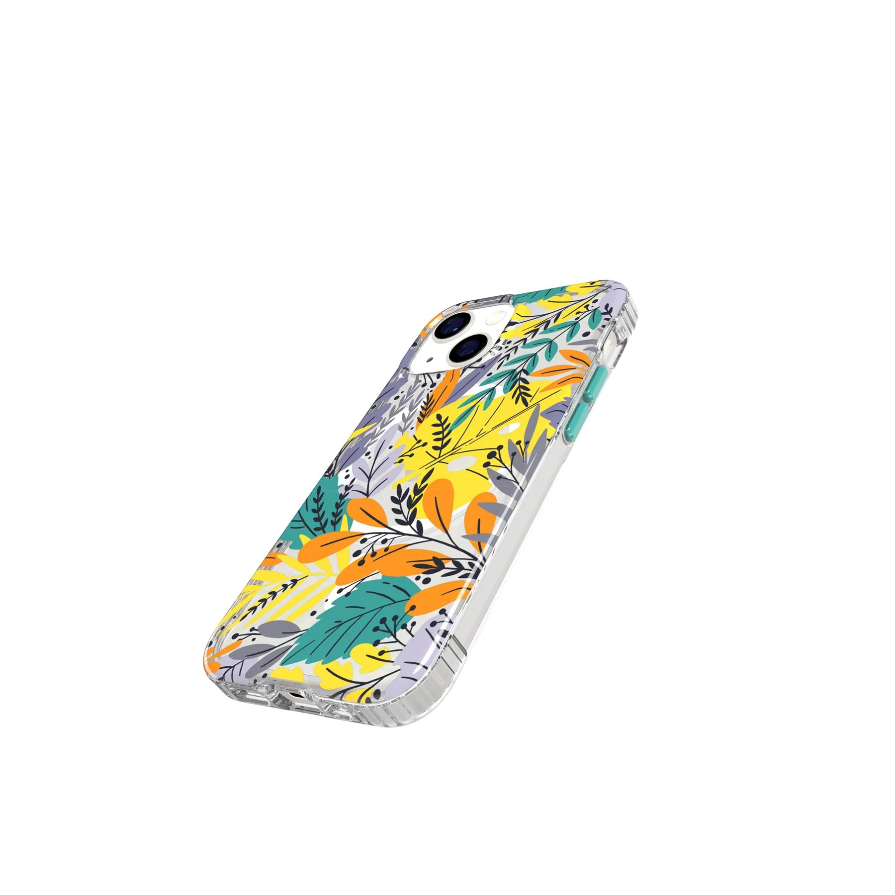 EvoArt - Apple iPhone 13 Mini Case MagSafe Compatible - Green Leaf - Image 3
