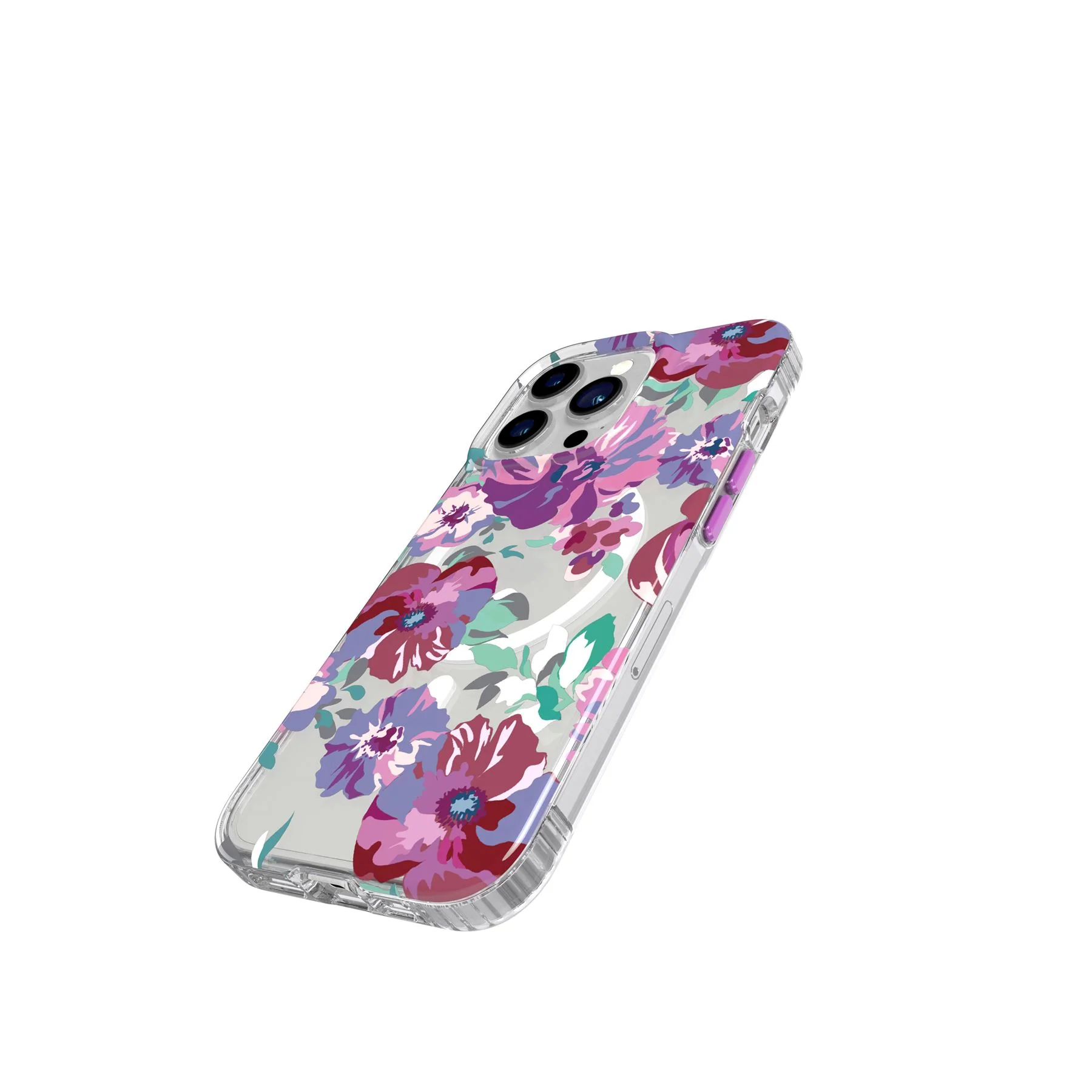 EvoArt - Apple iPhone 13 Pro Case MagSafe Compatible - Purple Anemone - Image 3