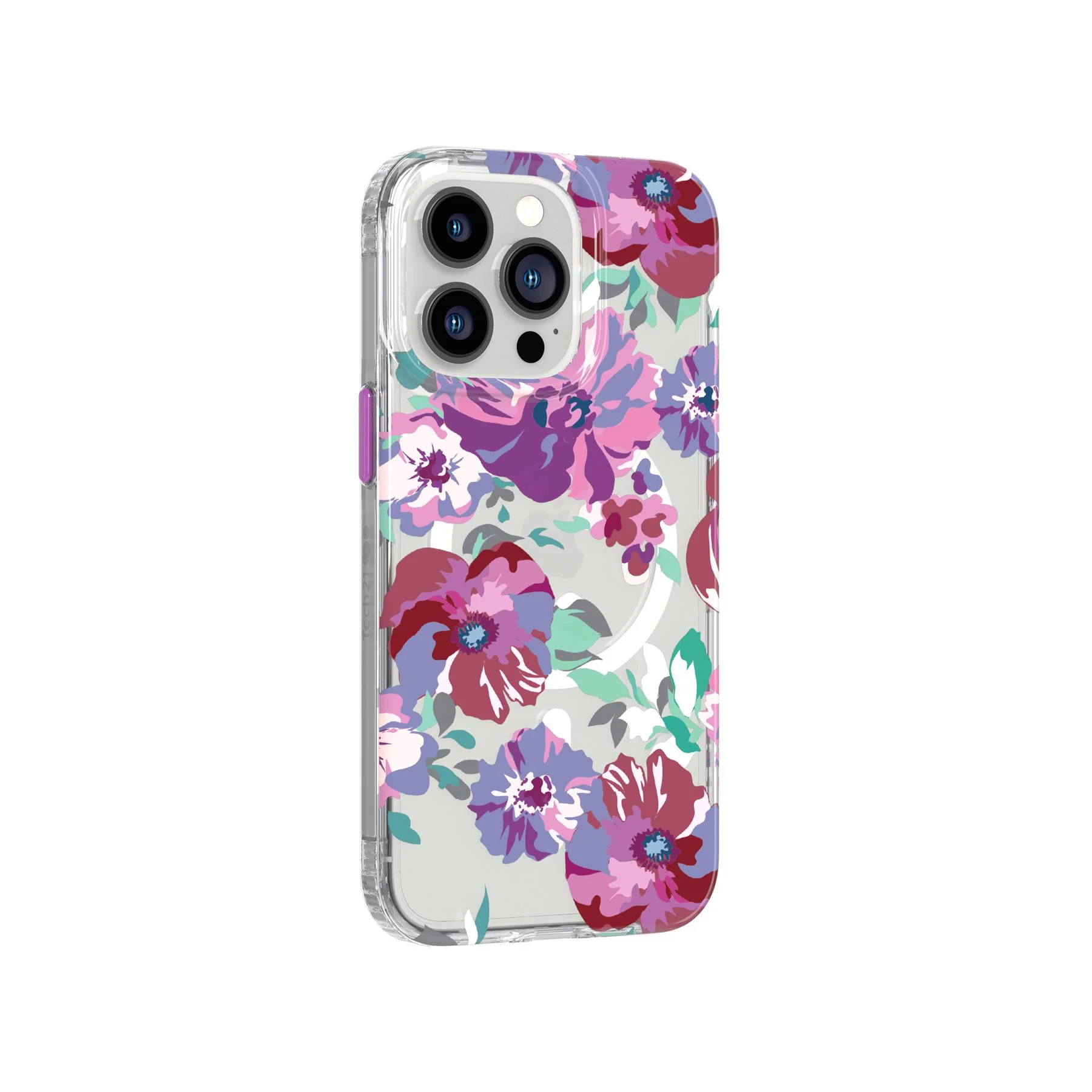 EvoArt - Apple iPhone 13 Pro Case MagSafe Compatible - Purple Anemone - Image 5