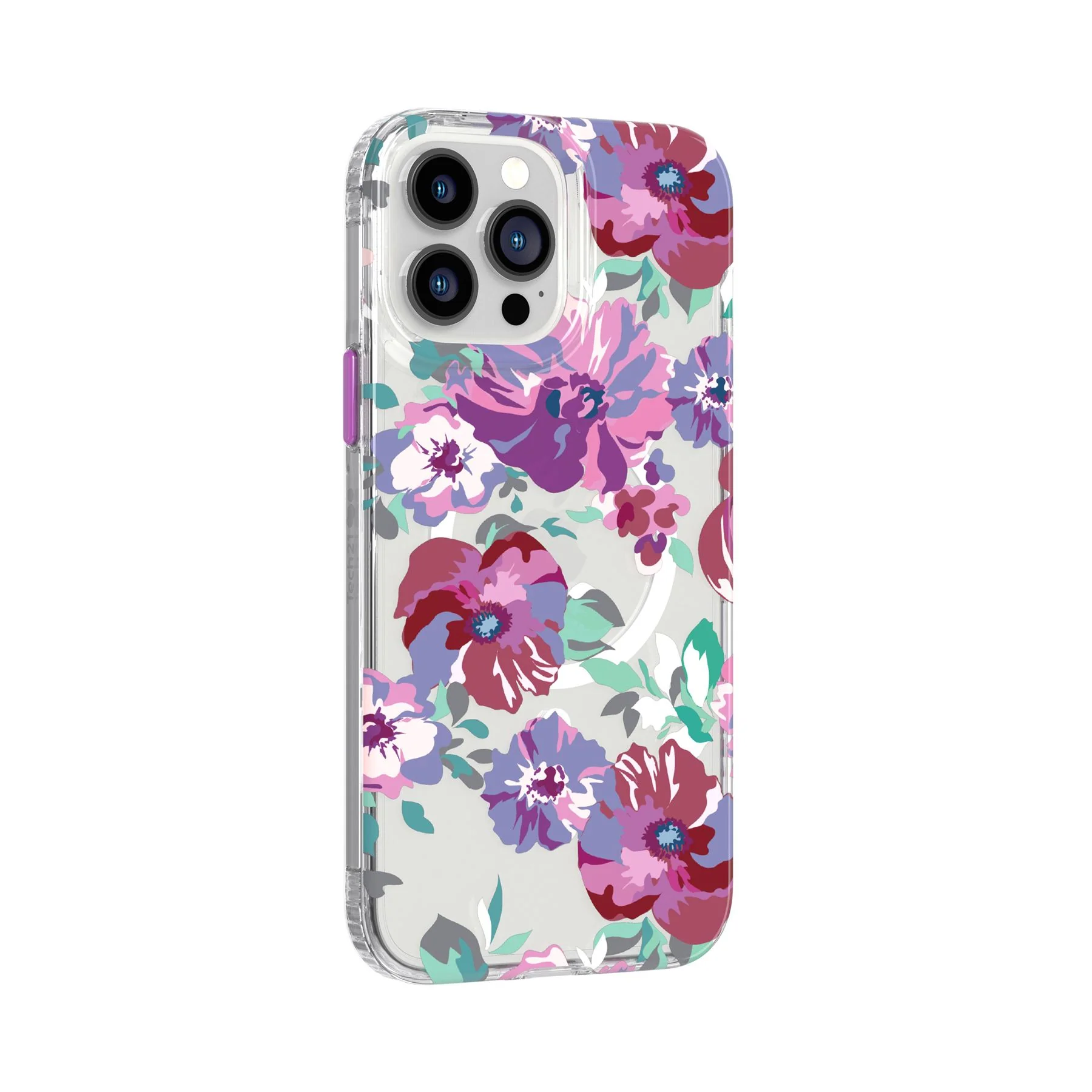 EvoArt - Apple iPhone 13 Pro Max Case MagSafe Compatible - Purple Anemone - Image 5