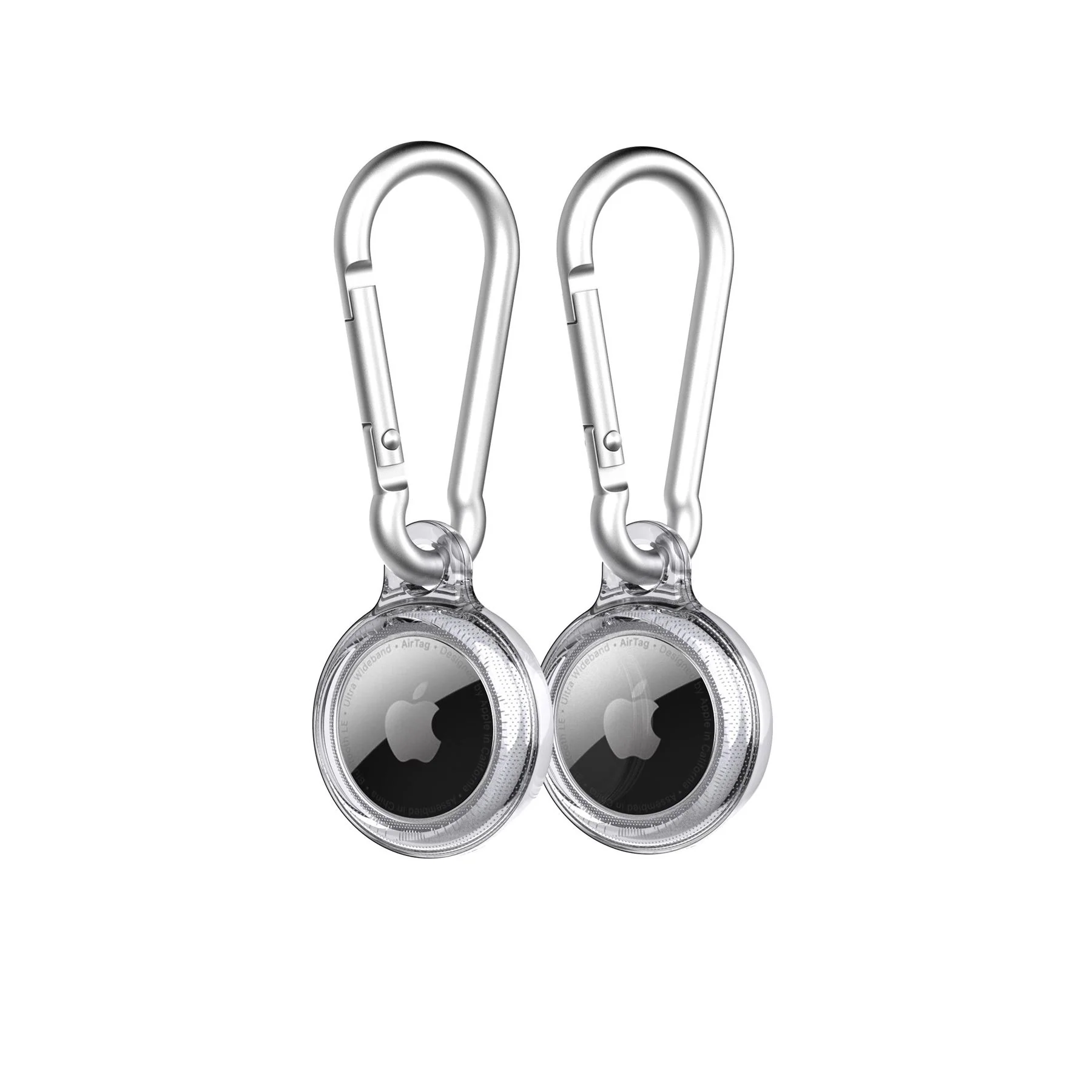 EvoClear - Apple AirTag Case Bundle (x2) - Clear - Image 6