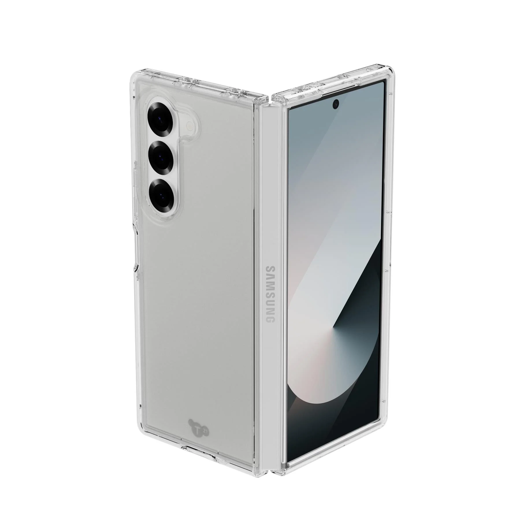 EvoClear Samsung Galaxy Z Fold 6 Case - Clear - Image 7