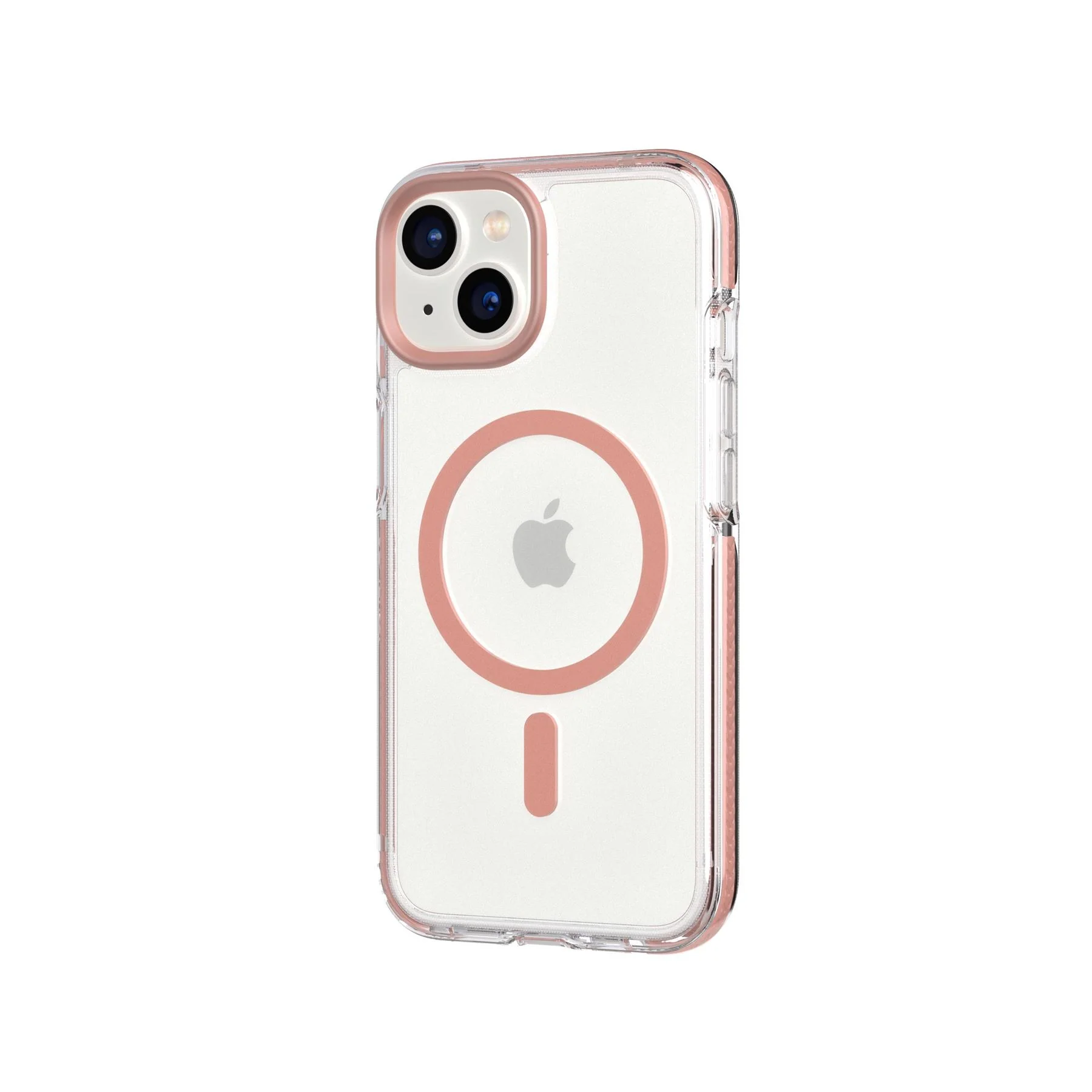 EvoCrystal MagSafe - Apple iPhone 17e/16e/15/14/13 Case - Clear/Rose Gold - Image 5