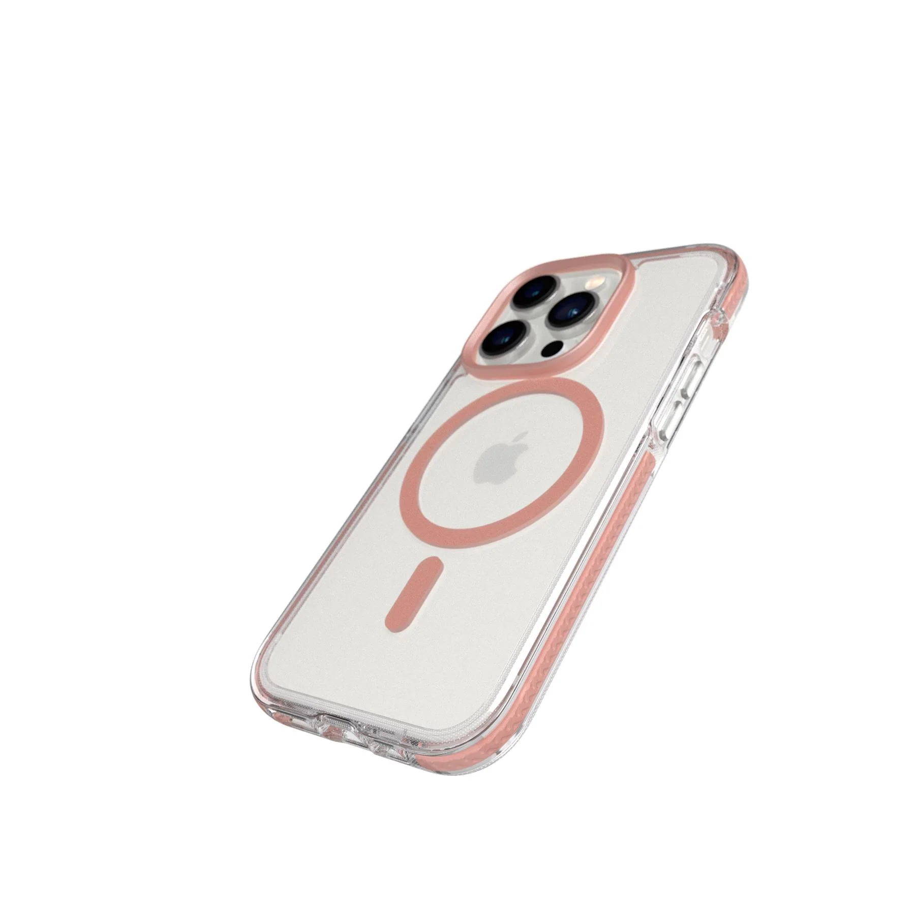 EvoCrystal - Apple iPhone 14 Pro Case MagSafe Compatible - Rose Gold - Image 3
