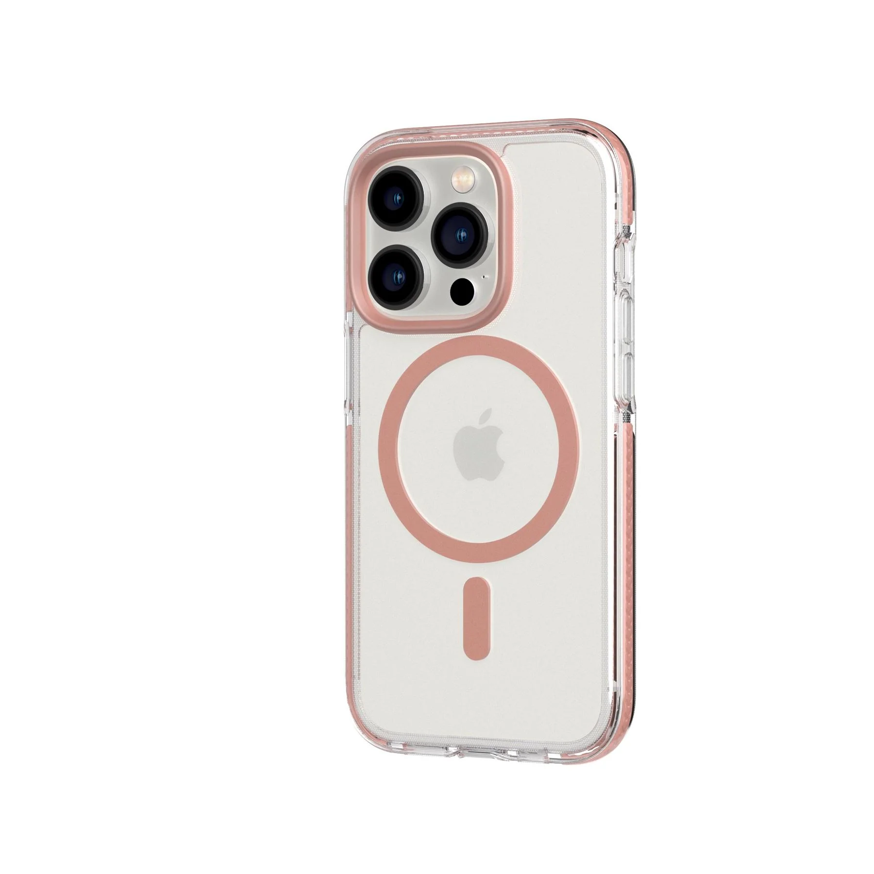 EvoCrystal - Apple iPhone 14 Pro Case MagSafe Compatible - Rose Gold - Image 5