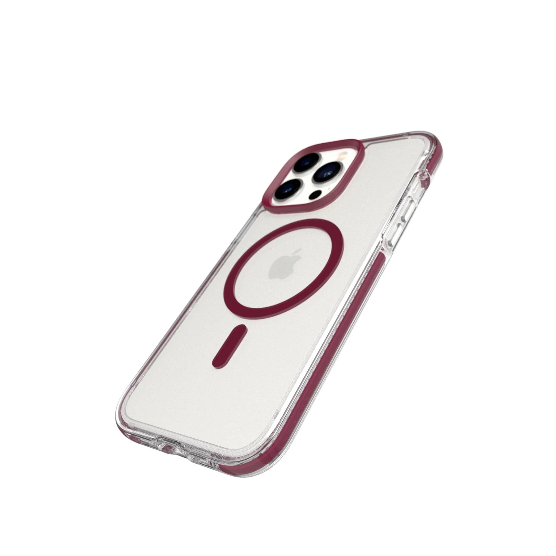 EvoCrystal - Apple iPhone 14 Pro Max Case MagSafe Compatible - Burgundy - Image 3