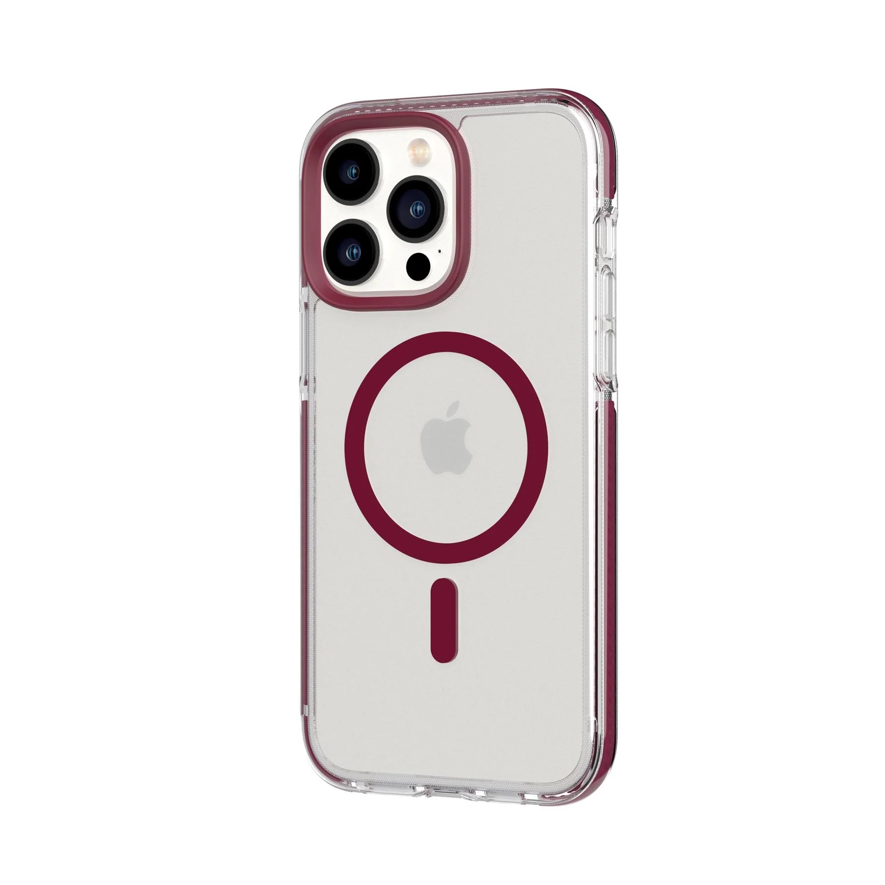 EvoCrystal - Apple iPhone 14 Pro Max Case MagSafe Compatible - Burgundy - Image 5