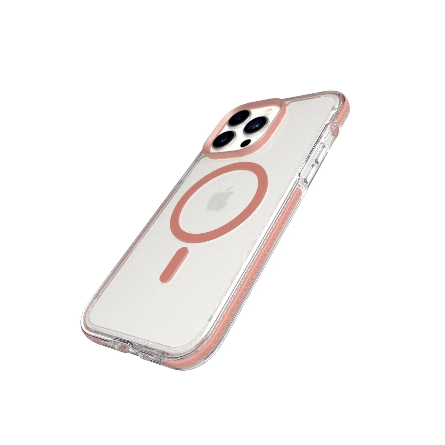 EvoCrystal - Apple iPhone 14 Pro Max Case MagSafe Compatible - Rose Gold - Image 3