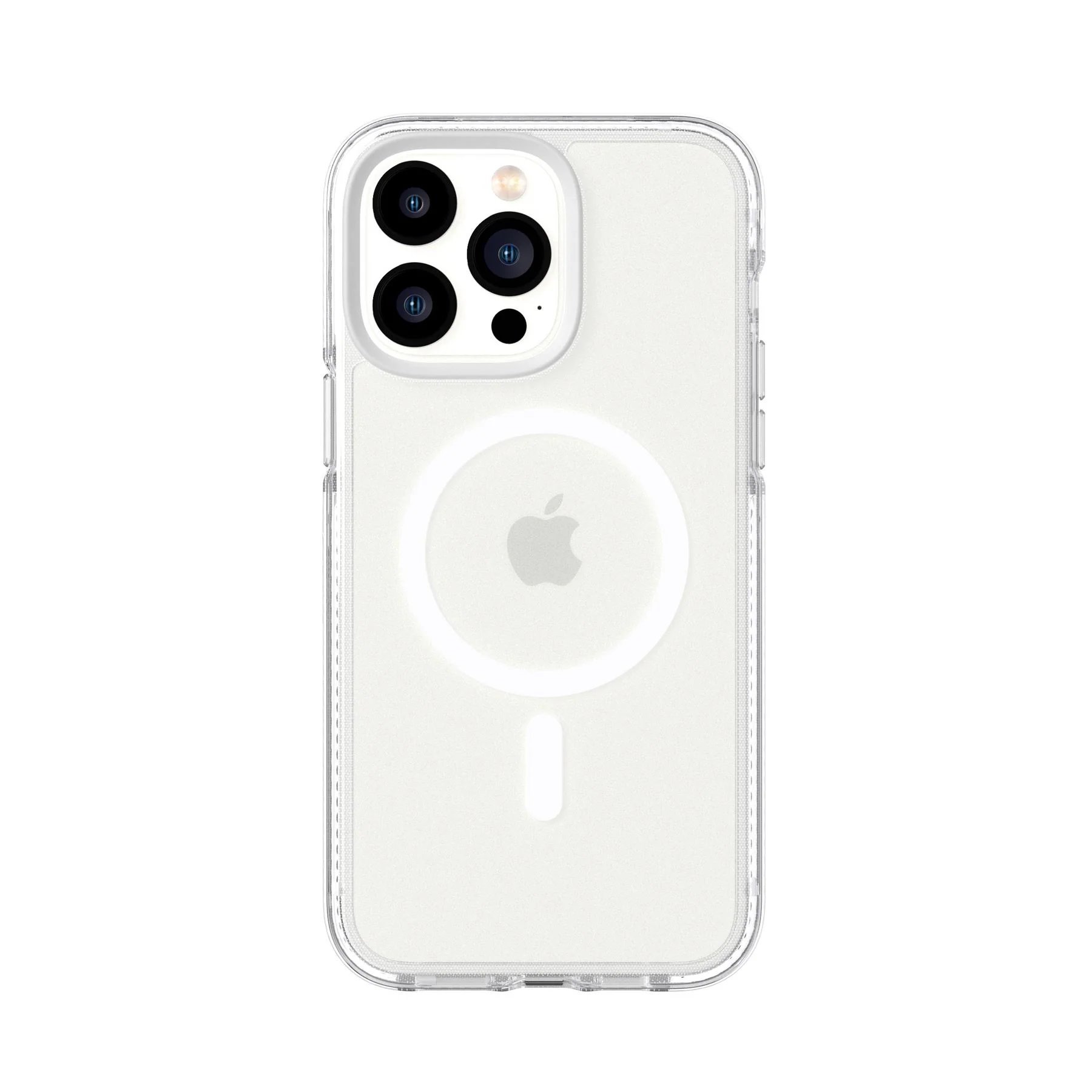 EvoCrystal - Apple iPhone 14 Pro Max Case MagSafe Compatible - White