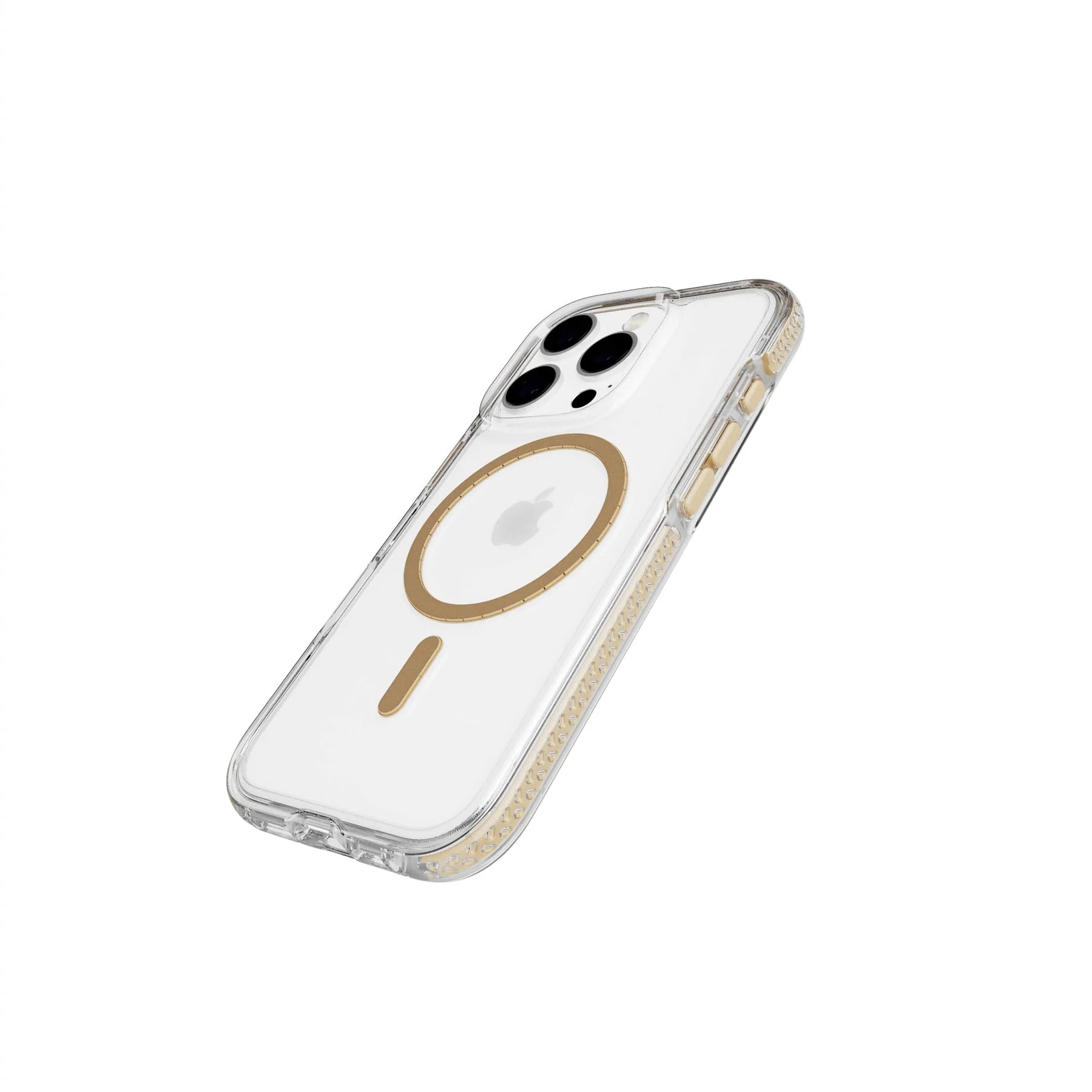 EvoCrystal - Apple iPhone 16 Pro Case MagSafe Compatible - Gold - Image 3