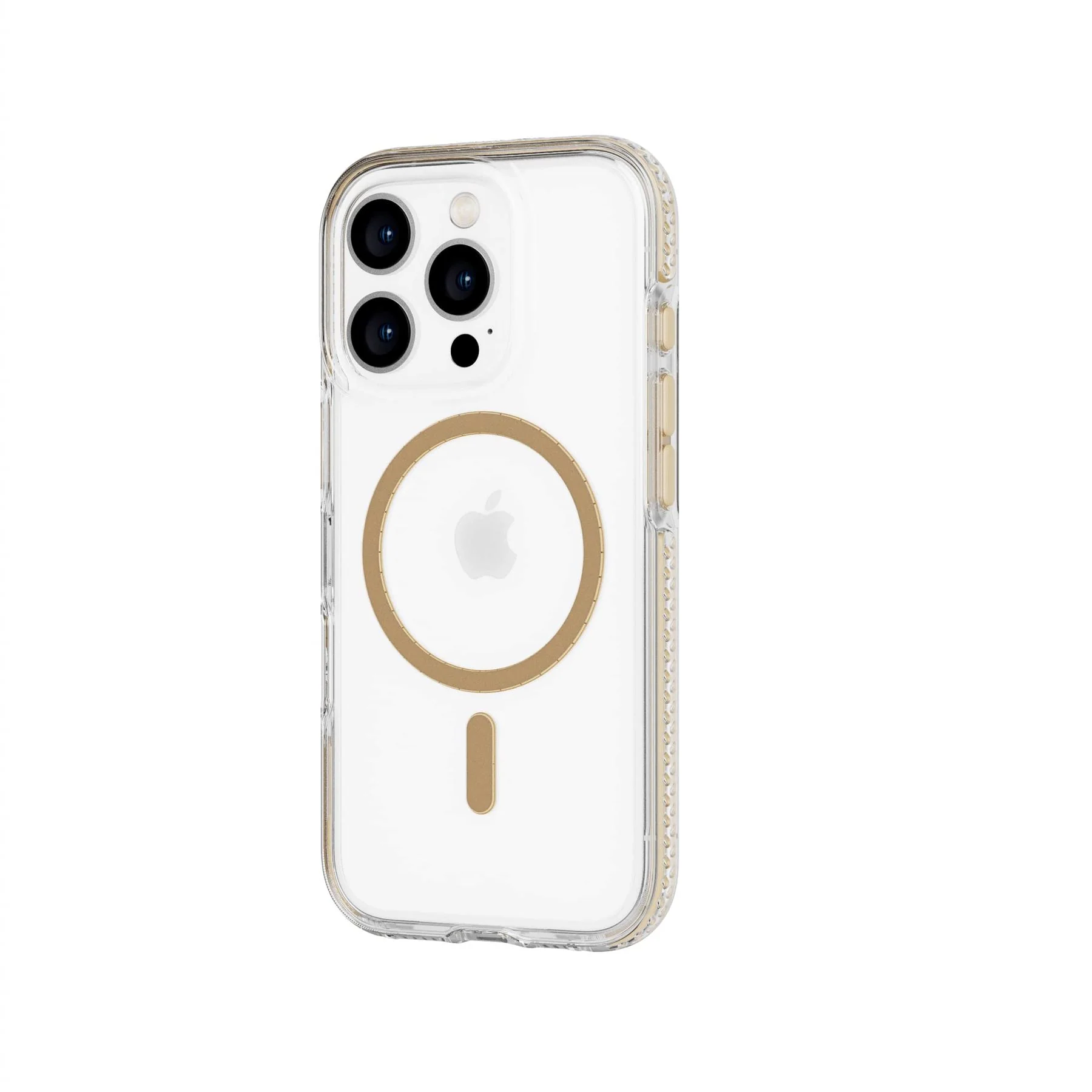 EvoCrystal - Apple iPhone 16 Pro Case MagSafe Compatible - Gold - Image 5