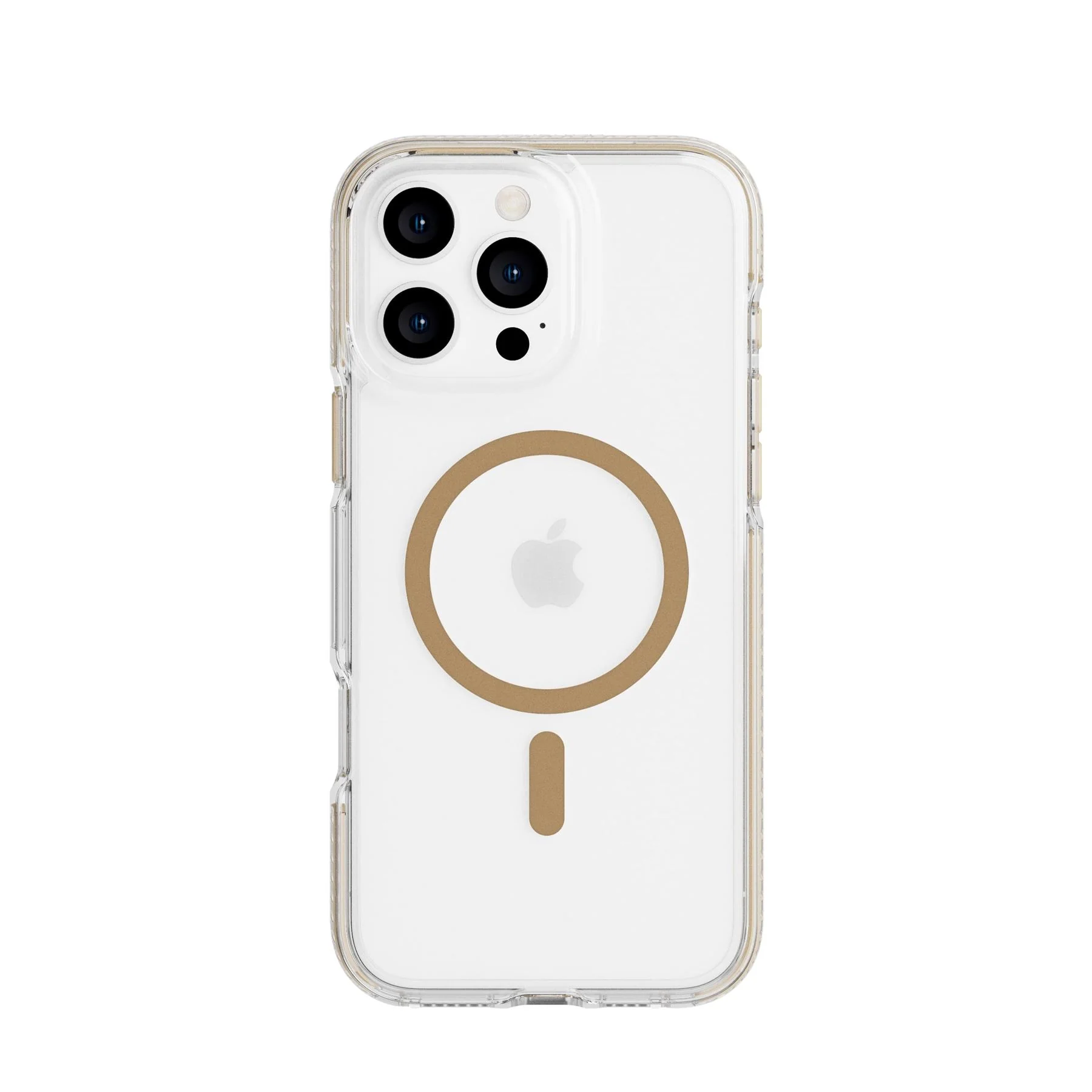 EvoCrystal - Apple iPhone 16 Pro Max Case MagSafe Compatible - Gold