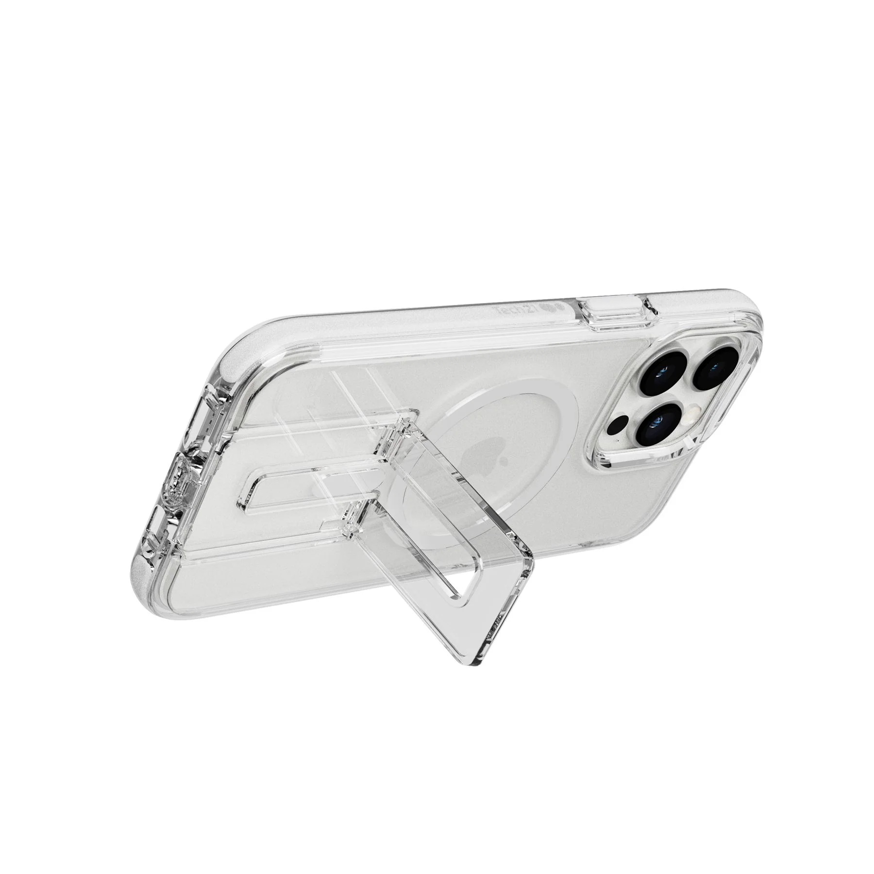 EvoCrystal Kick - Apple iPhone 14 Pro Max Case MagSafe Compatible - White - Image 3
