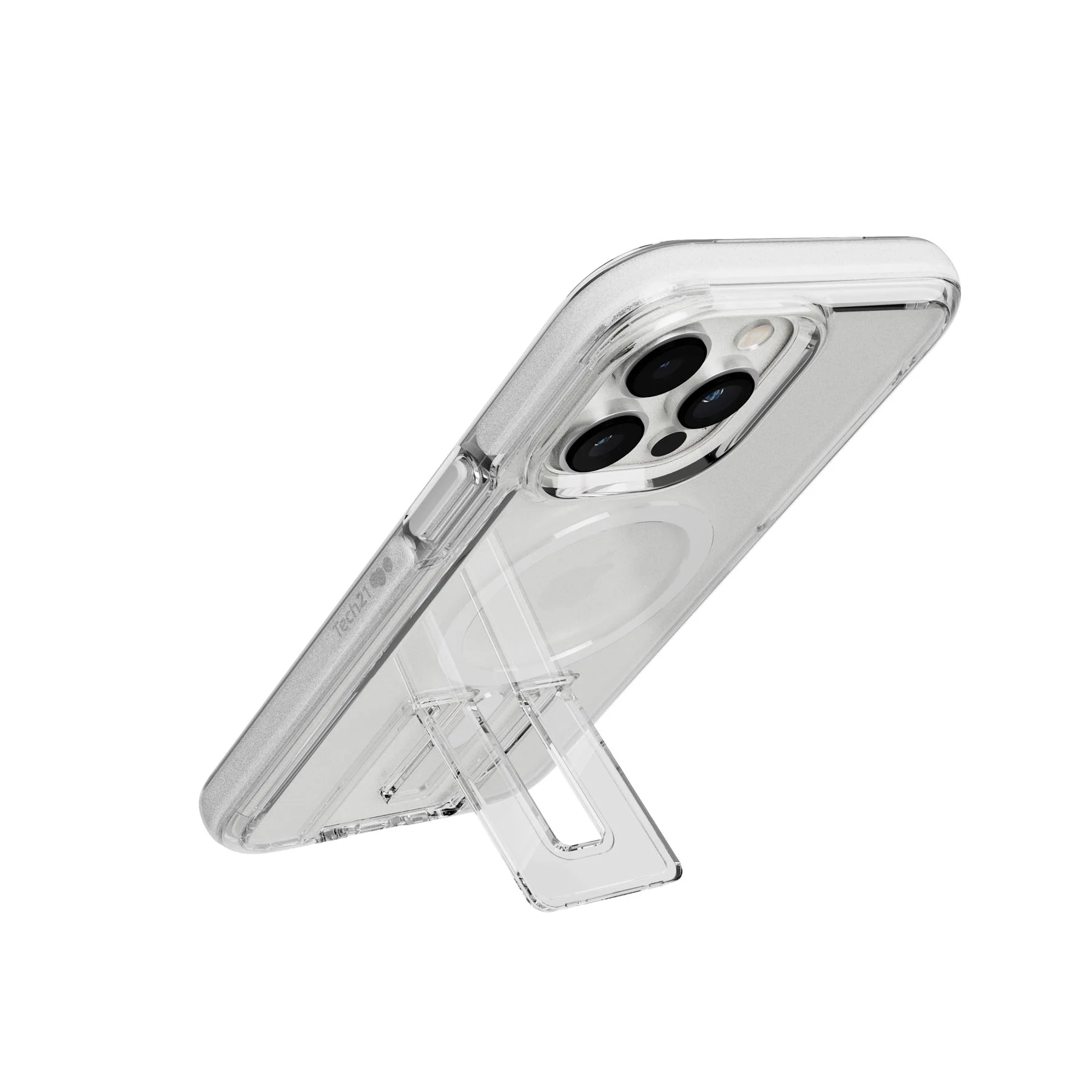 EvoCrystal Kick - Apple iPhone 14 Pro Max Case MagSafe Compatible - White - Image 4