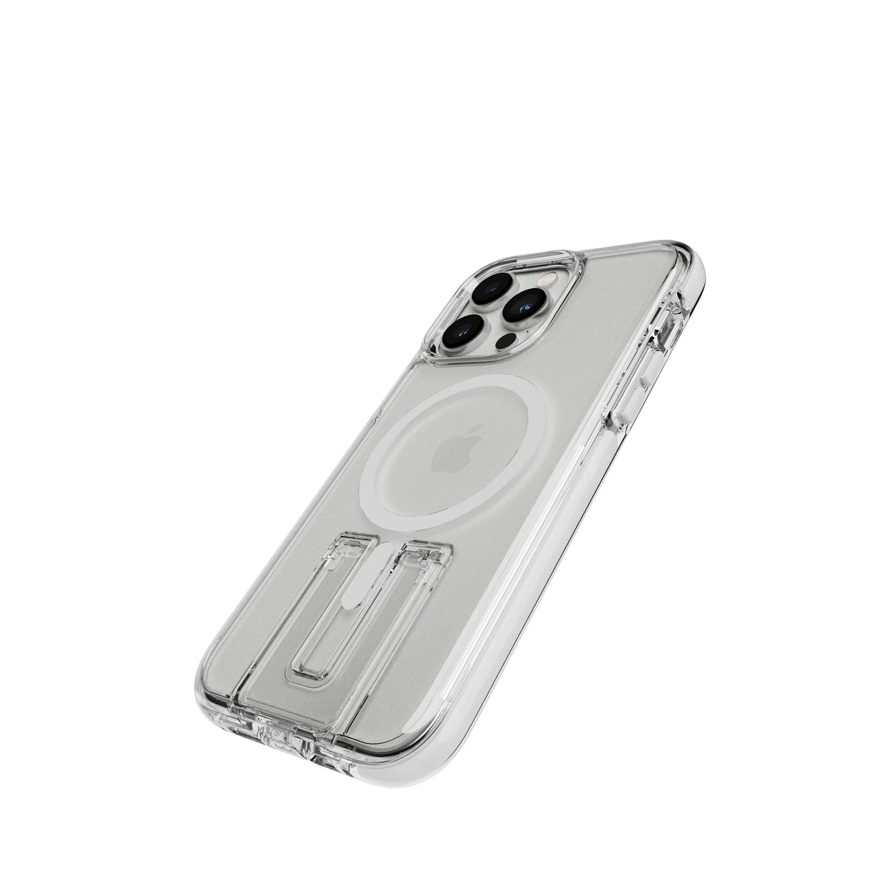 EvoCrystal Kick - Apple iPhone 14 Pro Max Case MagSafe Compatible - White - Image 5