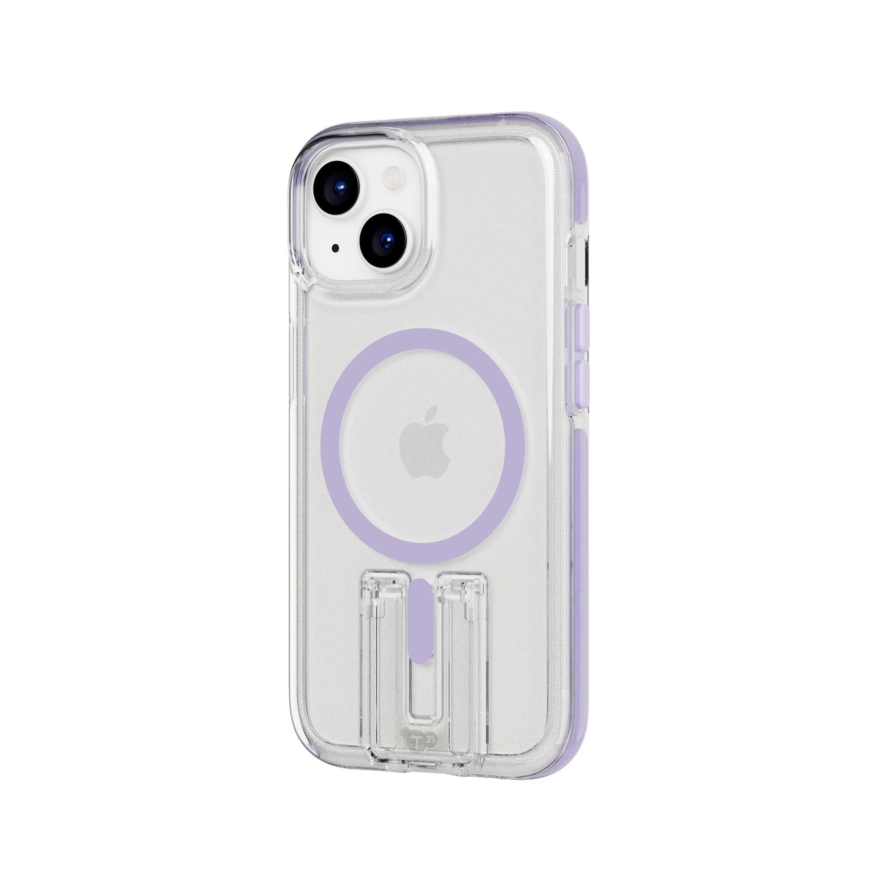 EvoCrystal Kick MagSafe - Apple iPhone 17e/16e/15/14/13 Case - Clear/Lilac - Image 5