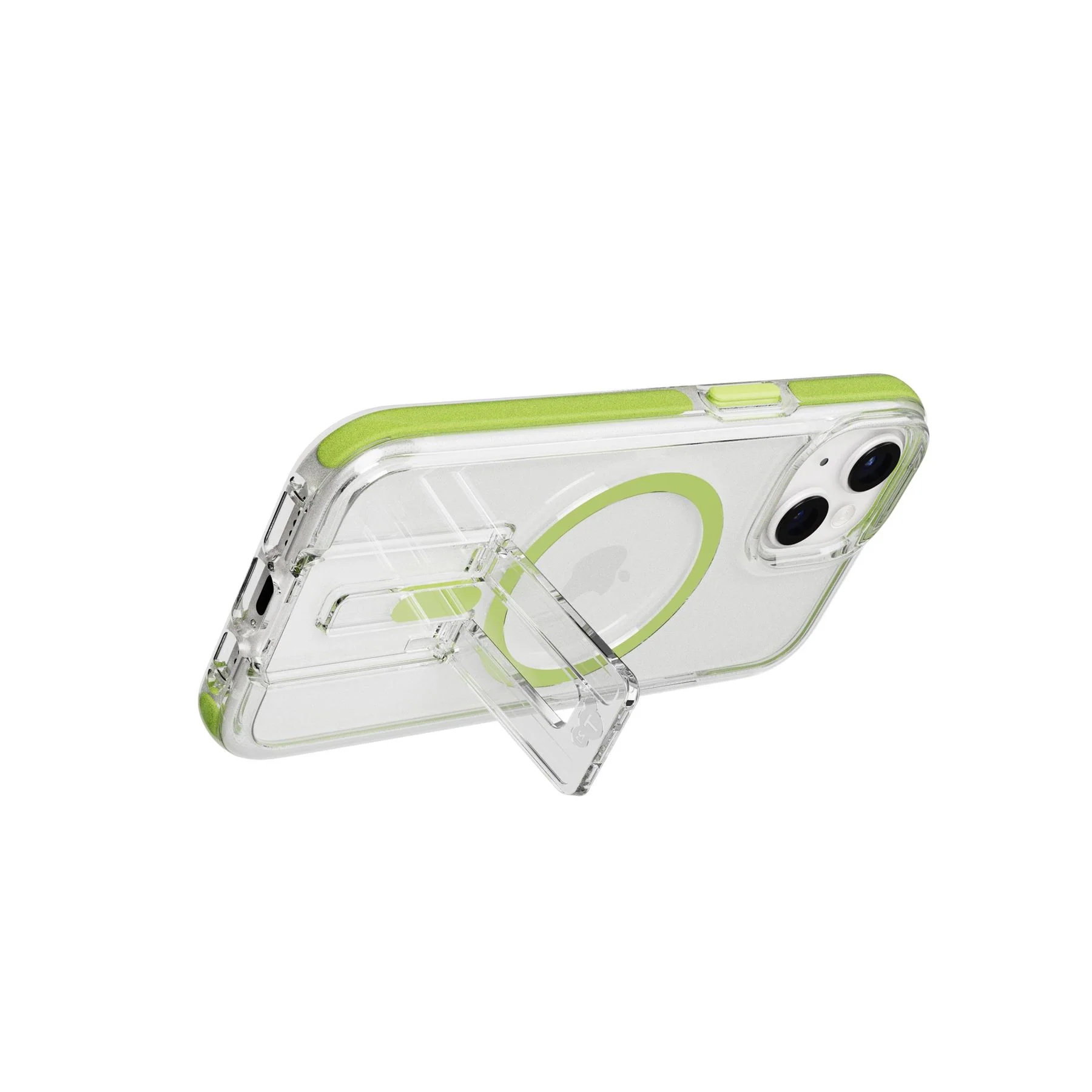 EvoCrystal Kick MagSafe - Apple iPhone 17e/16e/15/14/13 Case - Lime - Image 7