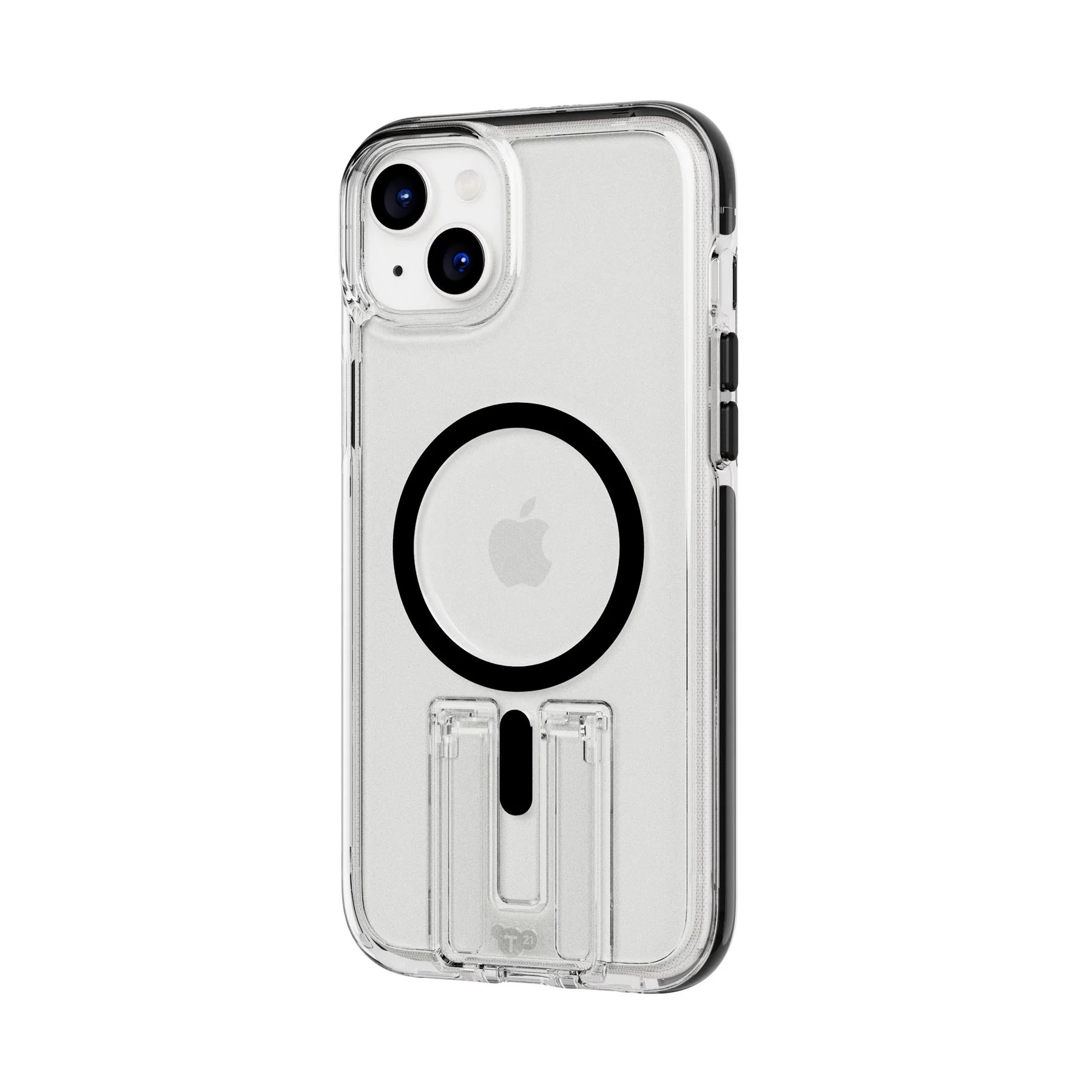 EvoCrystal Kick - Apple iPhone 15 Plus Case MagSafe Compatible - Clear Black - Image 5