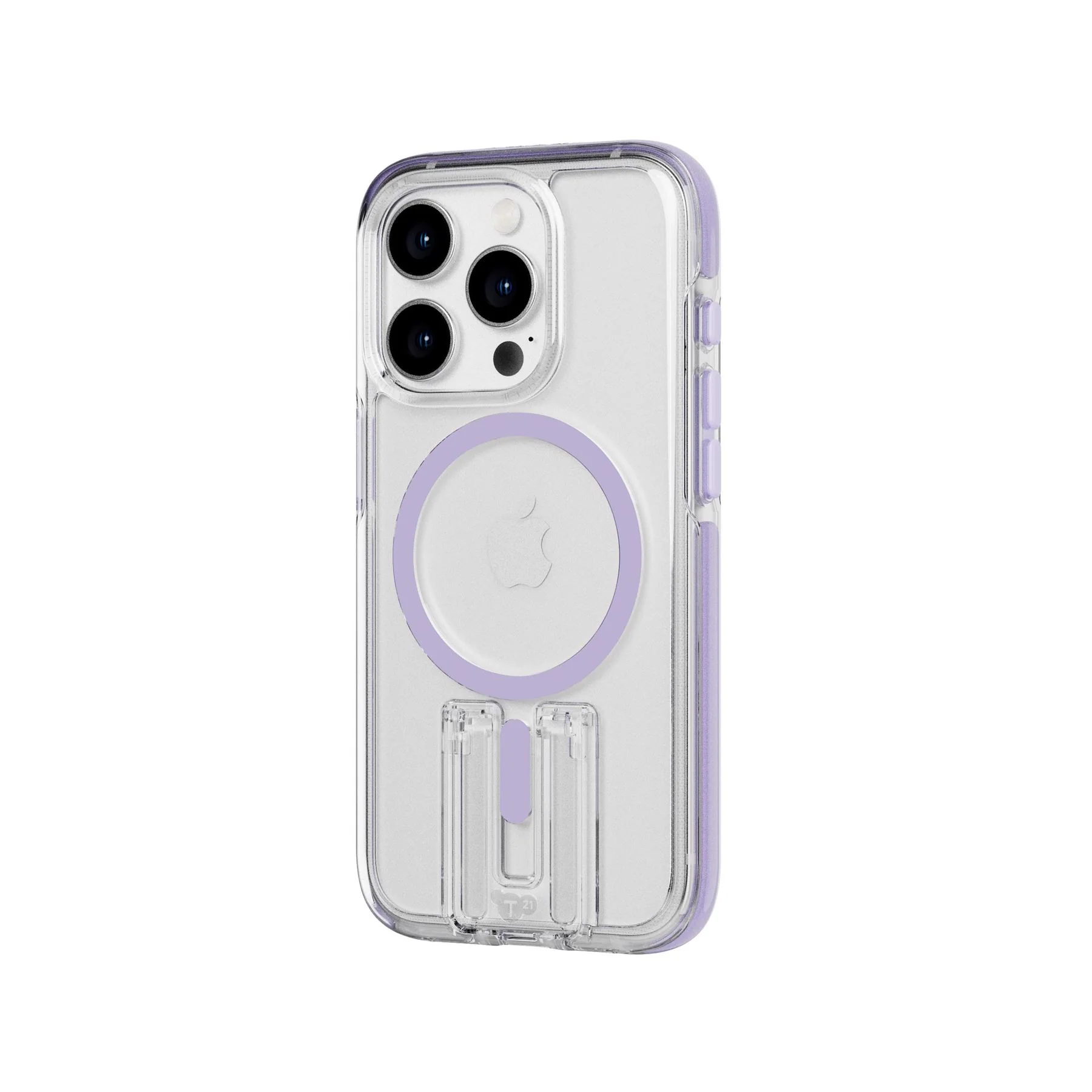 EvoCrystal Kick - Apple iPhone 15 Pro Case MagSafe Compatible - Lilac - Image 5