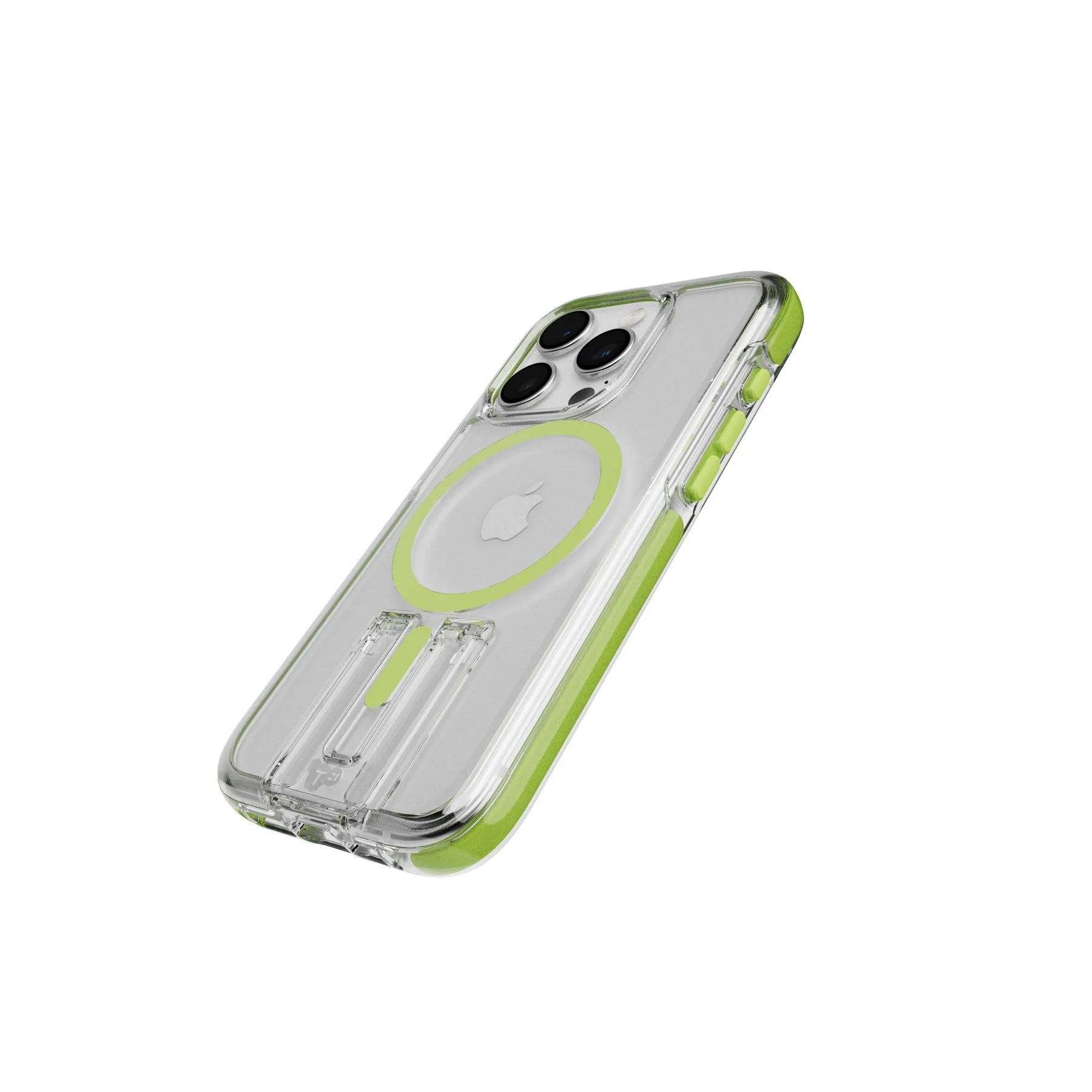 EvoCrystal Kick - Apple iPhone 15 Pro Case MagSafe Compatible - Lime - Image 3