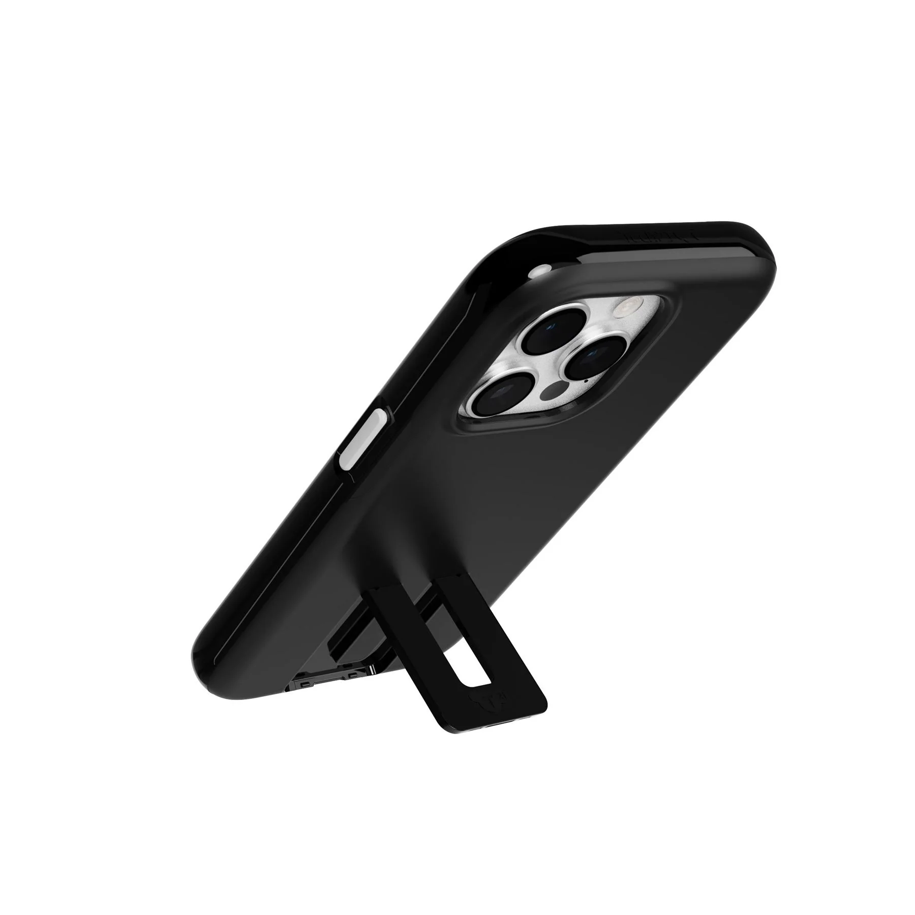 EvoCrystal Kick - Apple iPhone 15 Pro Case MagSafe Compatible - Obsidian Black - Image 8