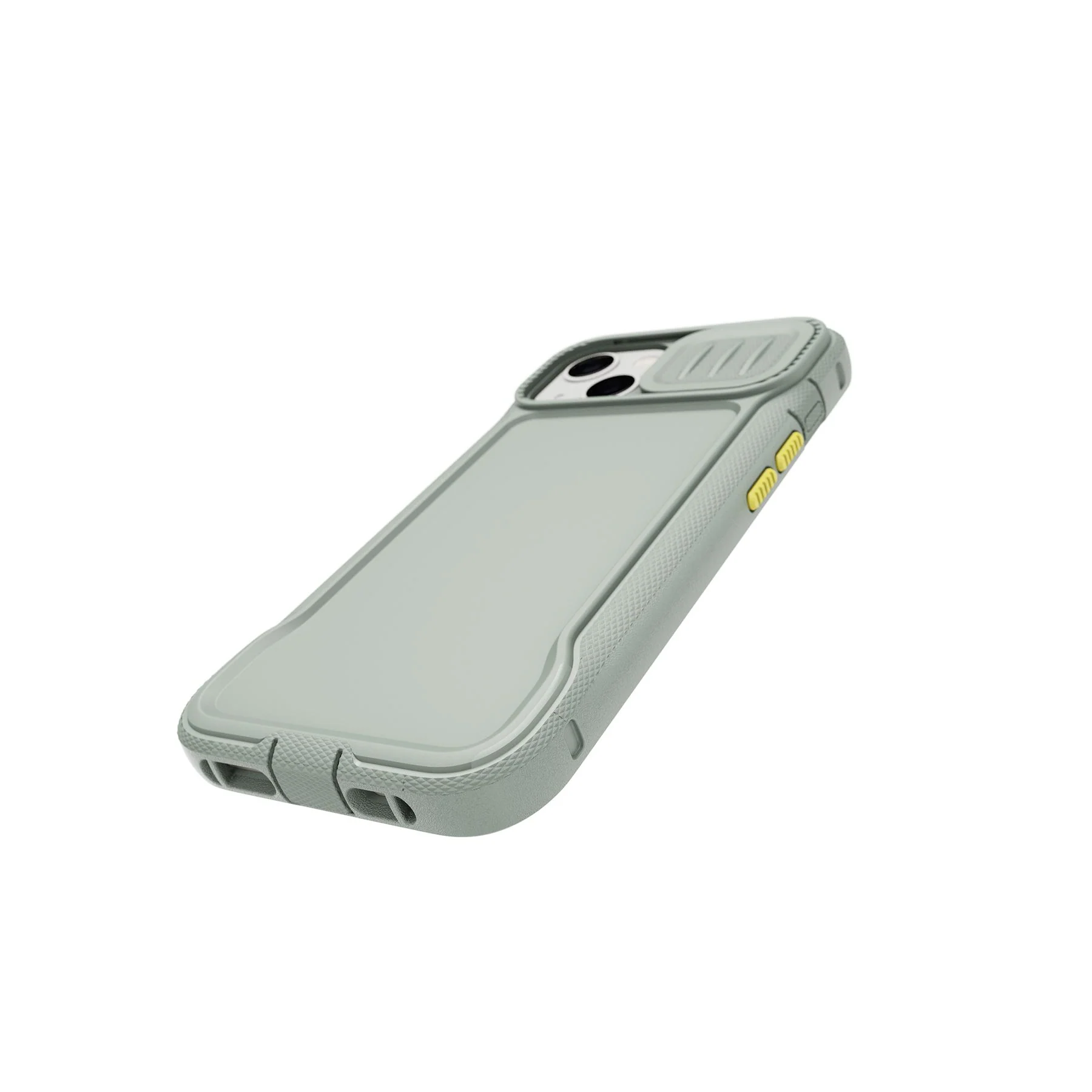 EvoMax - Apple iPhone 13 Case with Holster - Khaki Grey - Image 3