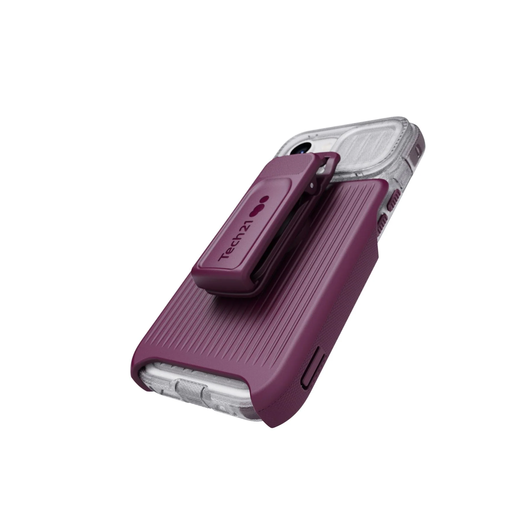 EvoMax MagSafe - Apple iPhone 17e/16e/15/14/13 Case - Frosted Purple - Image 3