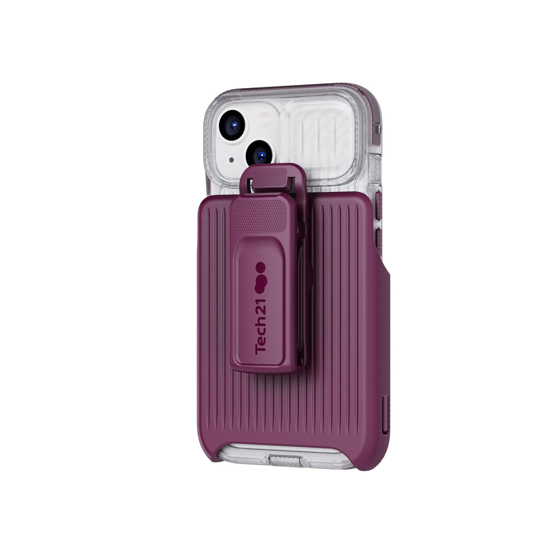 EvoMax MagSafe - Apple iPhone 17e/16e/15/14/13 Case - Frosted Purple - Image 5