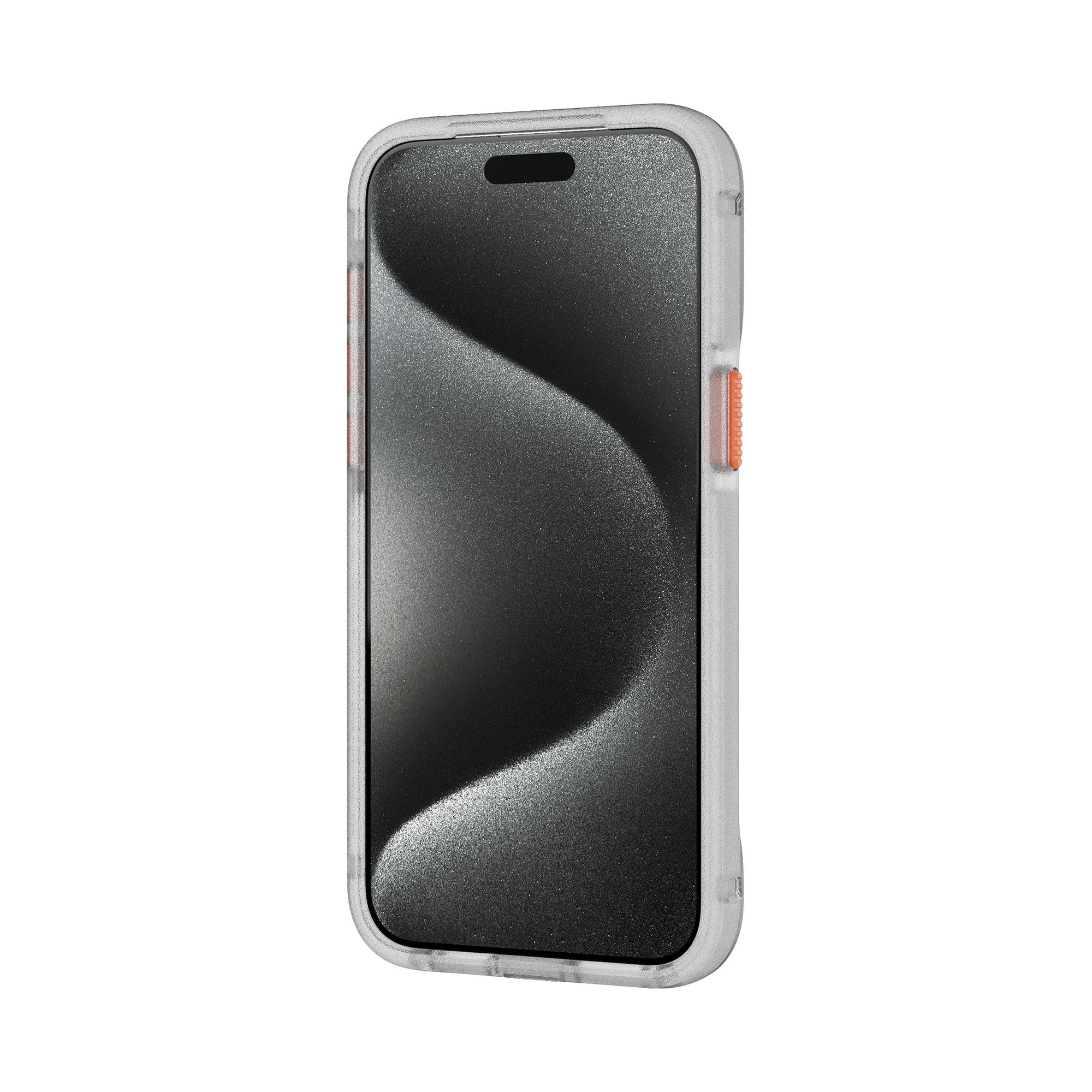 EvoMax MagSafe - Apple iPhone 15 Pro Max Case - Clear/Vivid Orange - Image 7