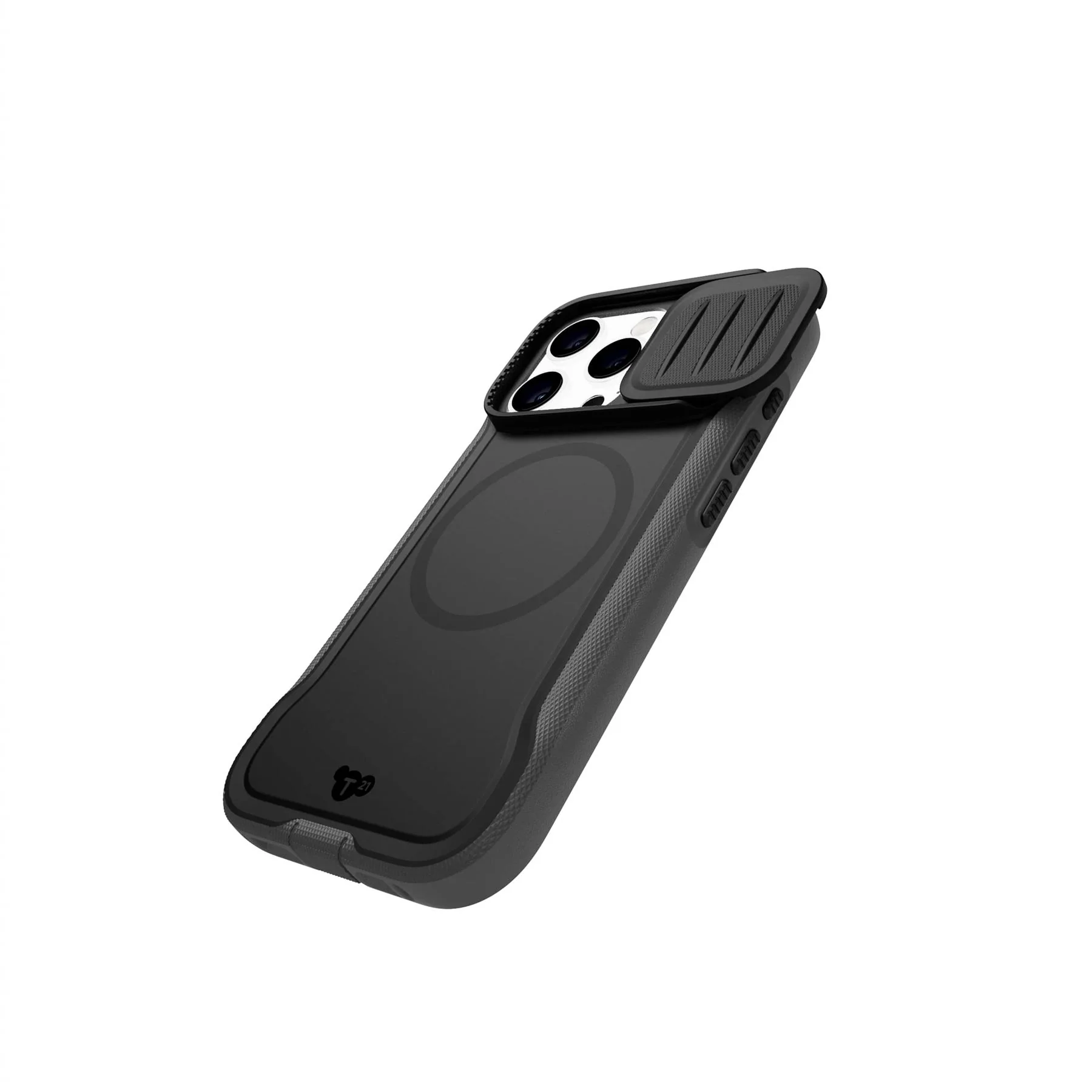 EvoMax - Apple iPhone 16 Pro Case MagSafe Compatible - Black/Charcoal - Image 3