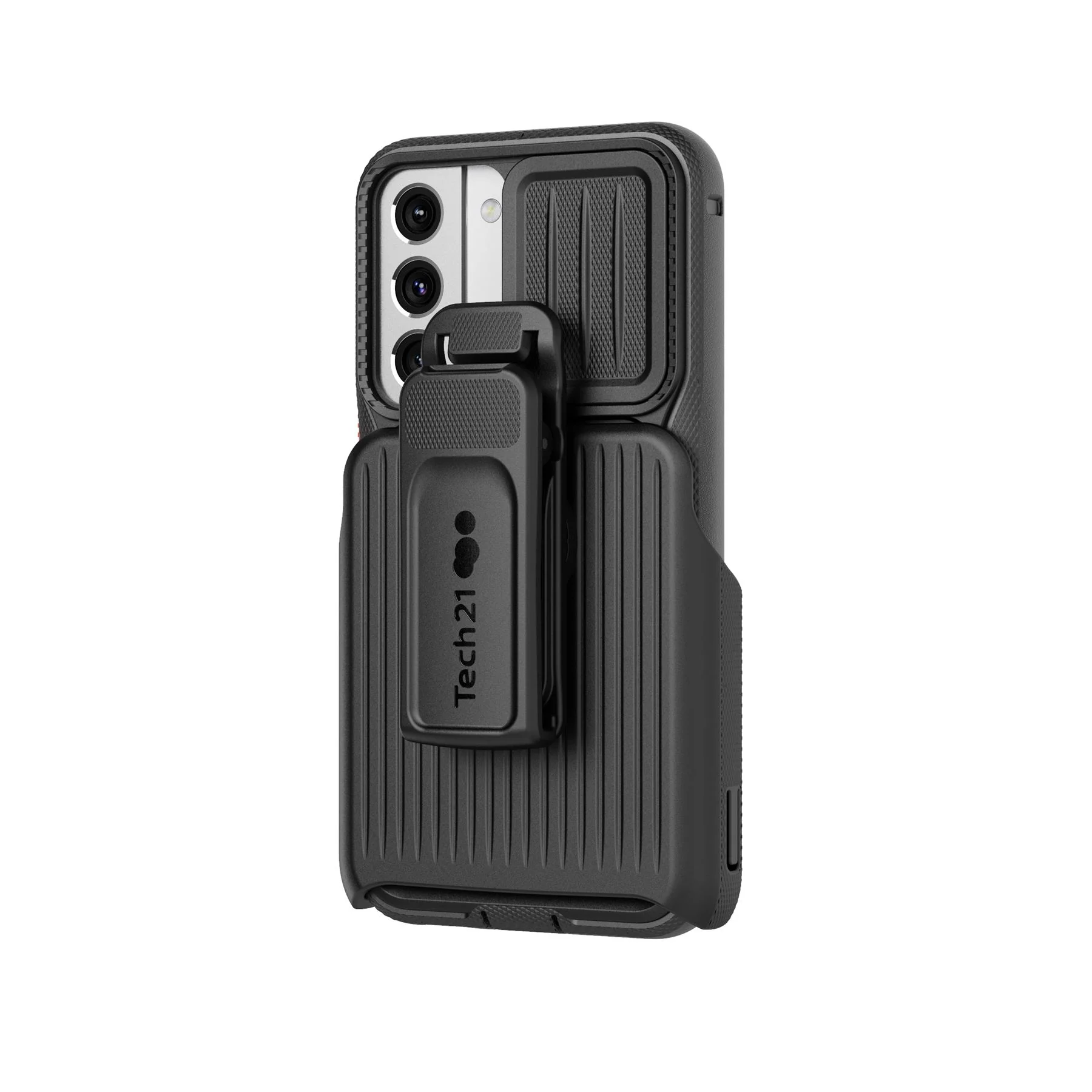 EvoMax - Samsung Galaxy S22 Case with Holster - Black - Image 5