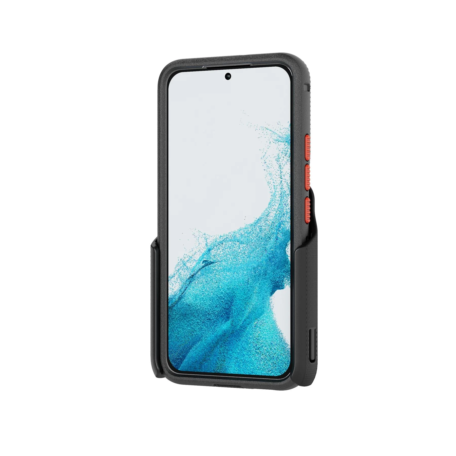 EvoMax - Samsung Galaxy S22 Case with Holster - Black - Image 6