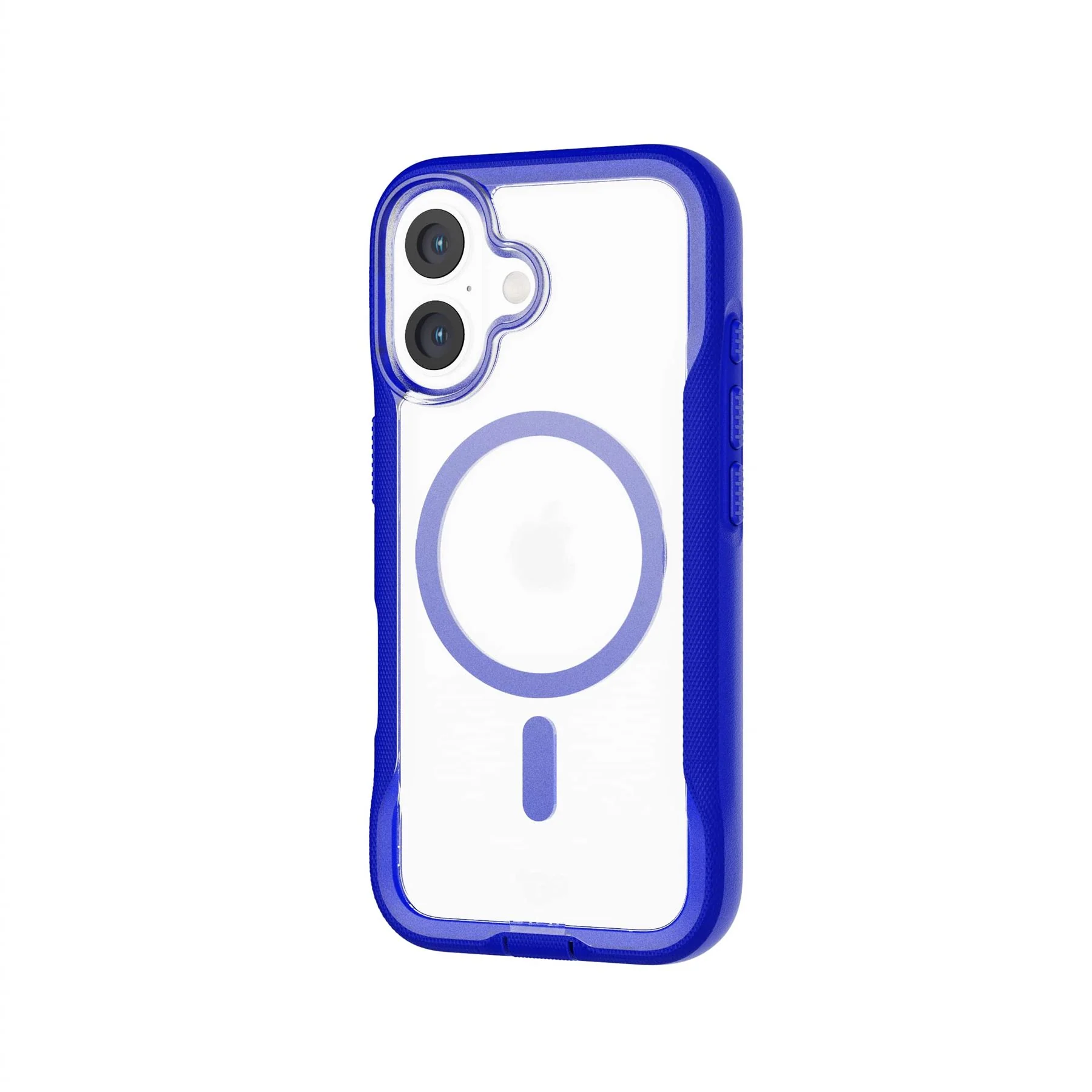 EvoPro - Apple iPhone 16 Case MagSafe Compatible - Clear/Blue - Image 5