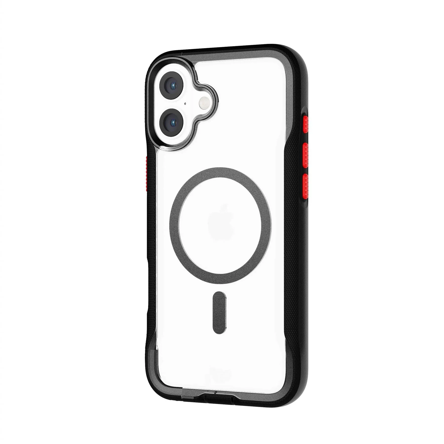 EvoPro - Apple iPhone 16 Plus Case MagSafe Compatible - Clear/Black - Image 5