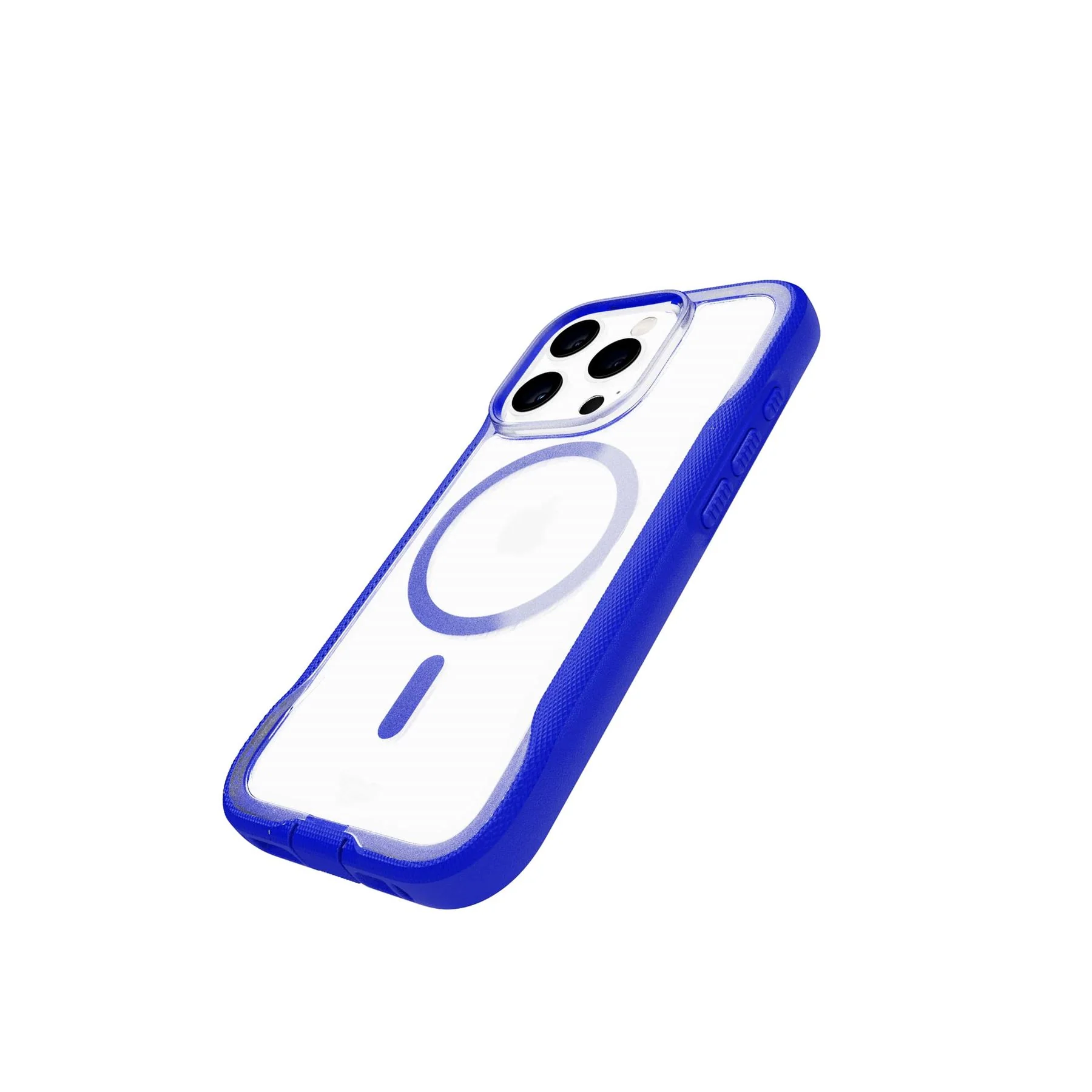 EvoPro - Apple iPhone 16 Pro Case MagSafe Compatible - Clear/Blue - Image 3