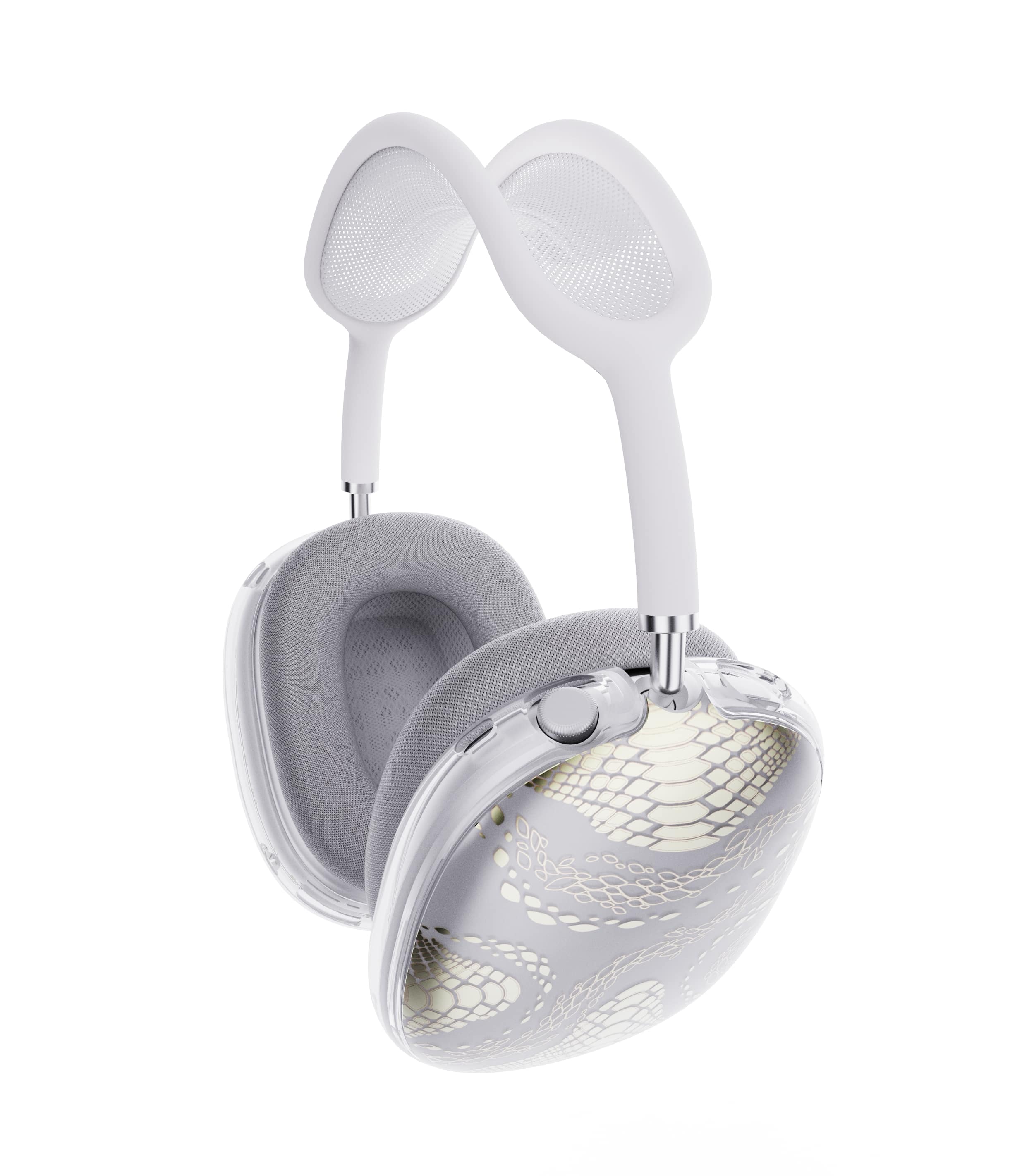 EvoArt - Apple AirPods Max Covers - Lunar Snake Gold - Image 2