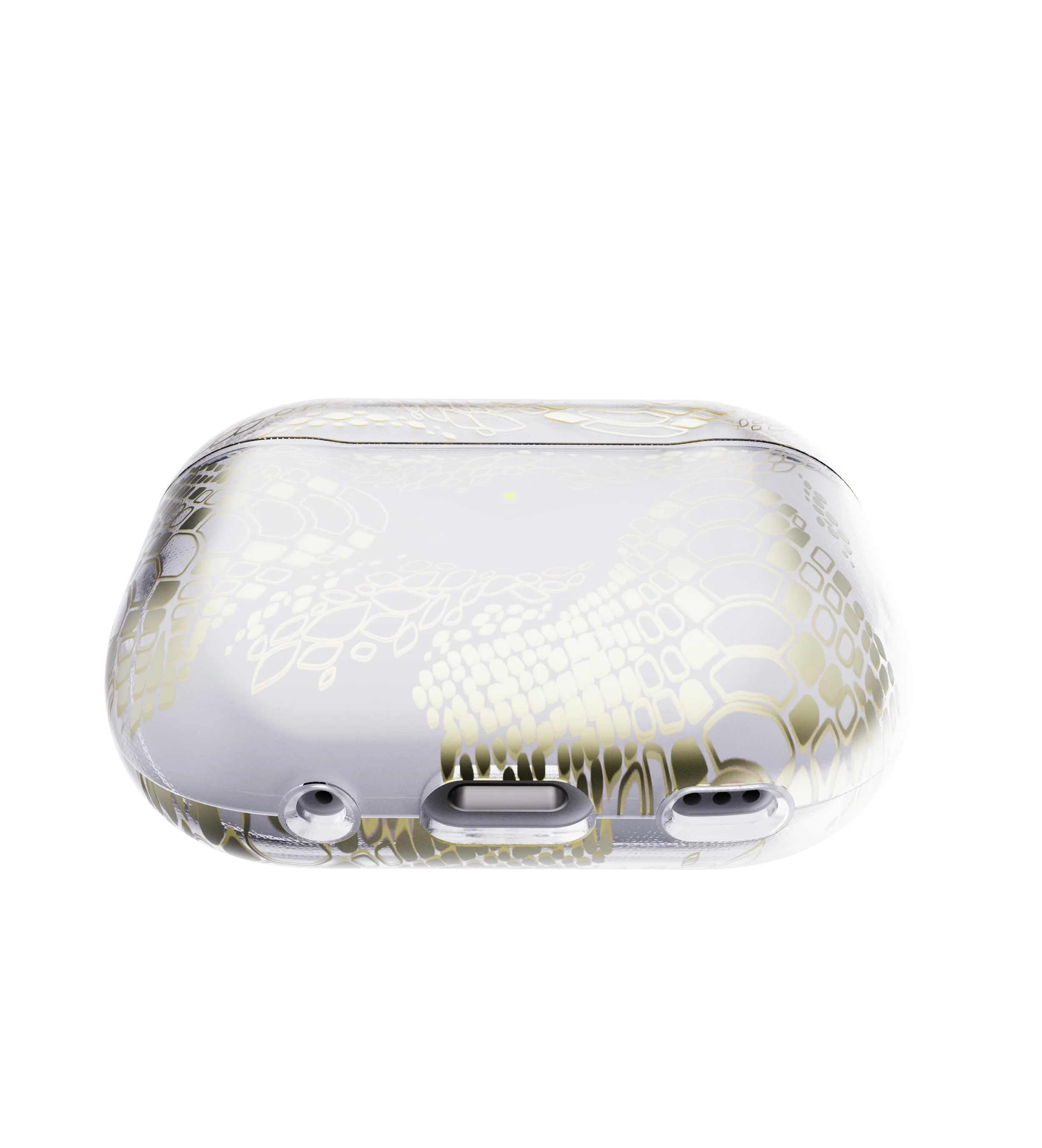 EvoArt - Apple AirPods Pro 2 Case - Lunar Snake Gold - Image 4