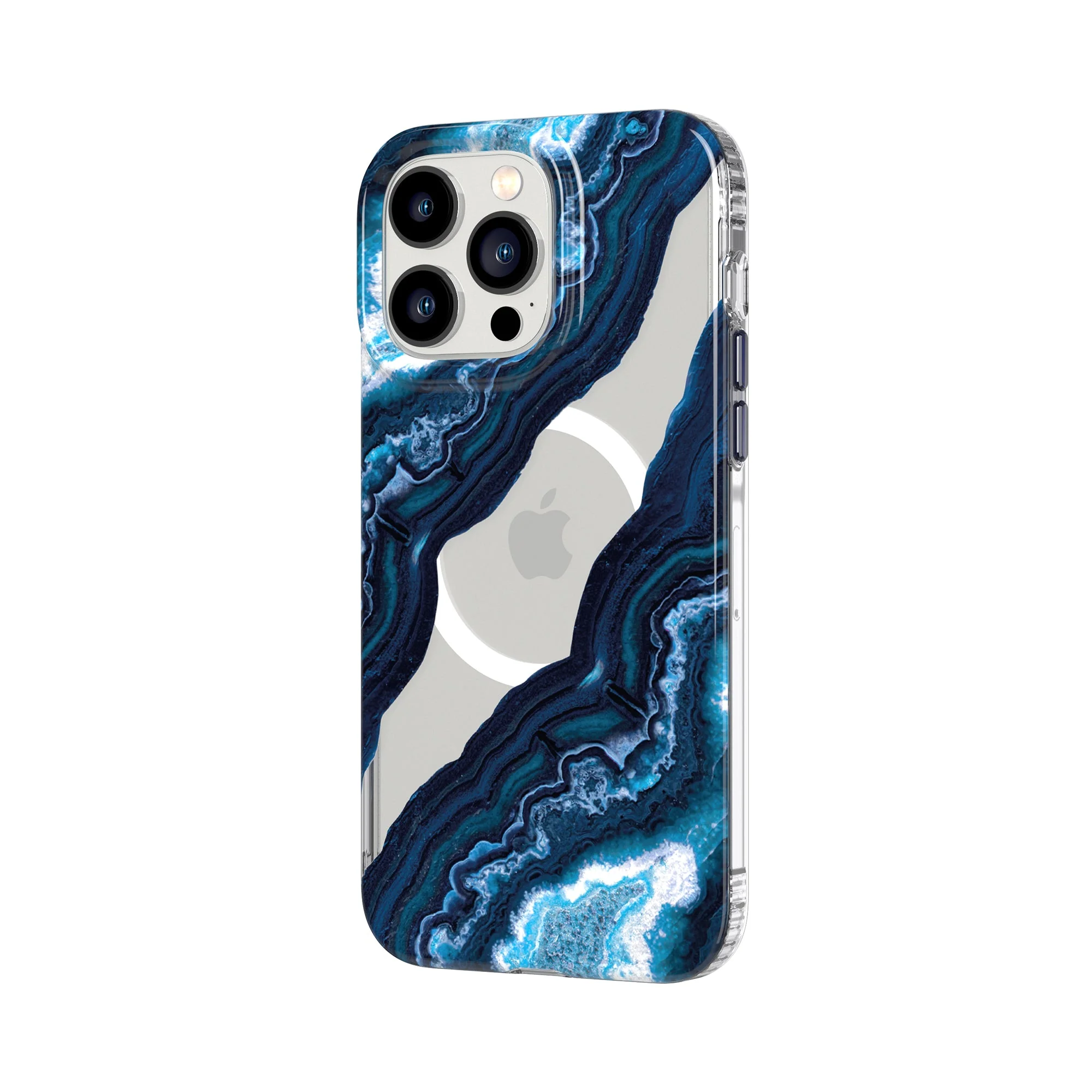 EvoArt - Apple IPhone 14 Pro Max Case MagSafe Compatible - Clear/Midnight Quartz - Image 5