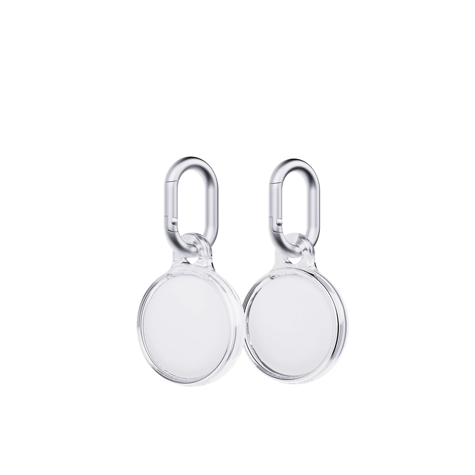EvoClear - Apple AirTag Case Bundle (x2) - Clear - Image 2