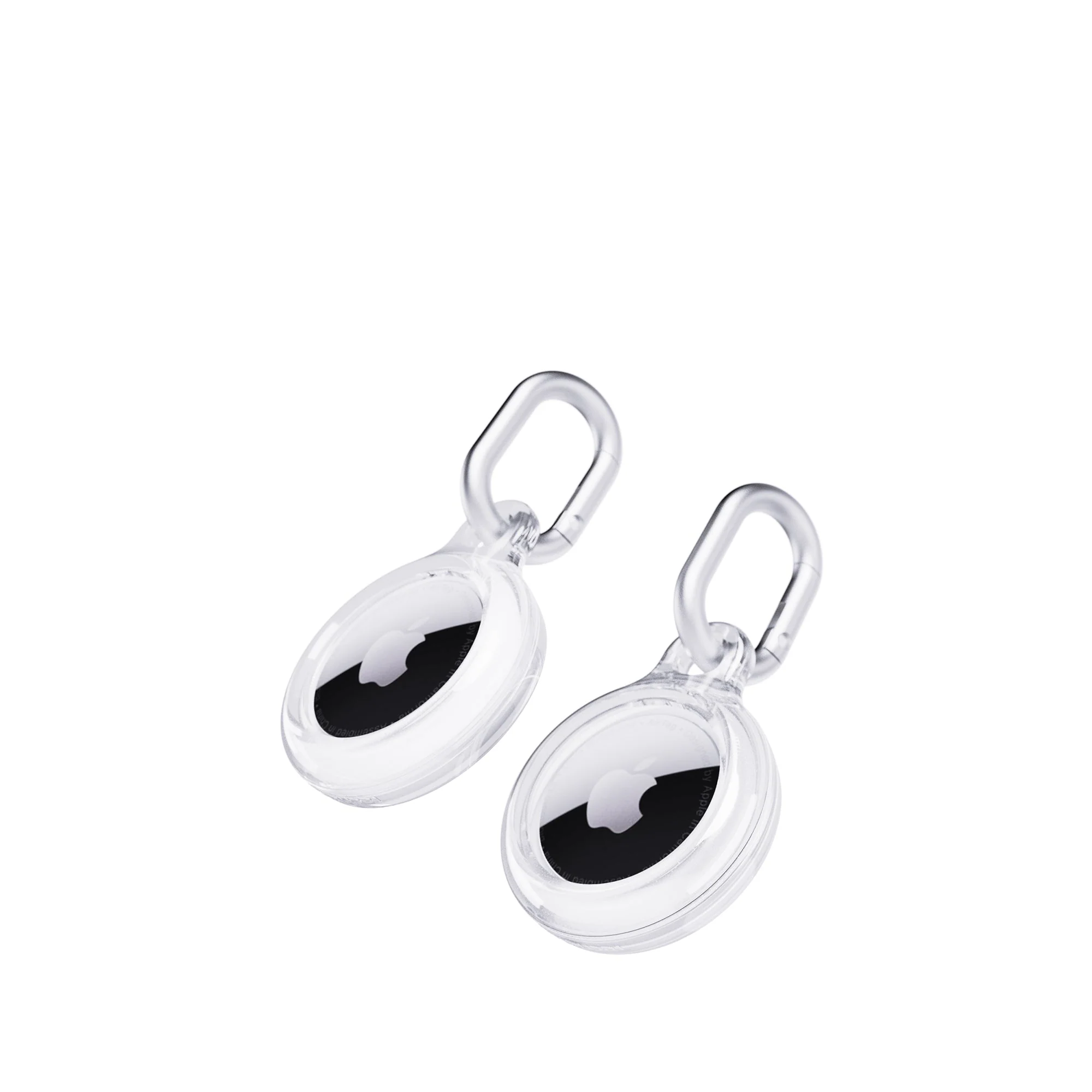 EvoClear - Apple AirTag Case Bundle (x2) - Clear - Image 3