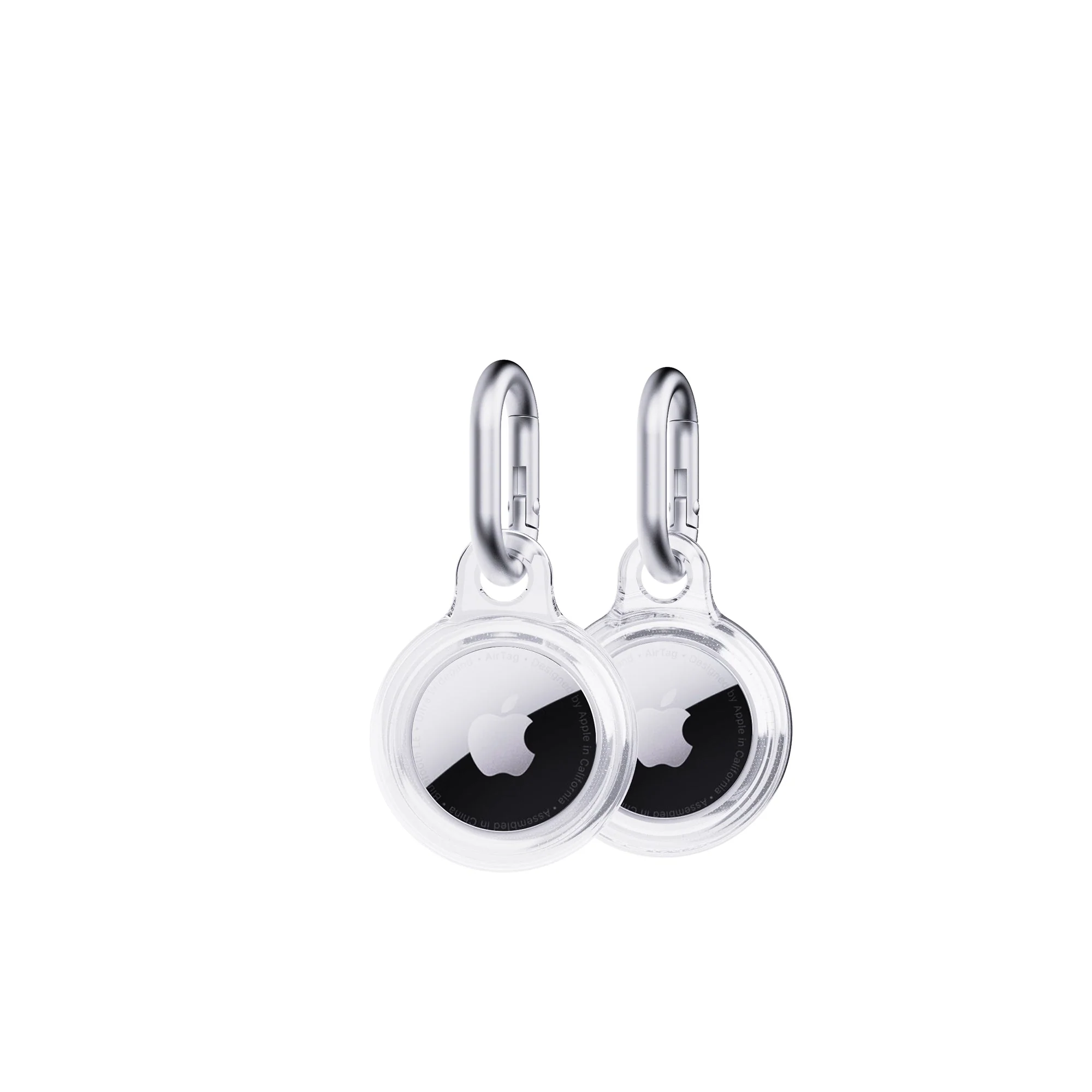 EvoClear - Apple AirTag Case Bundle (x2) - Clear - Image 5