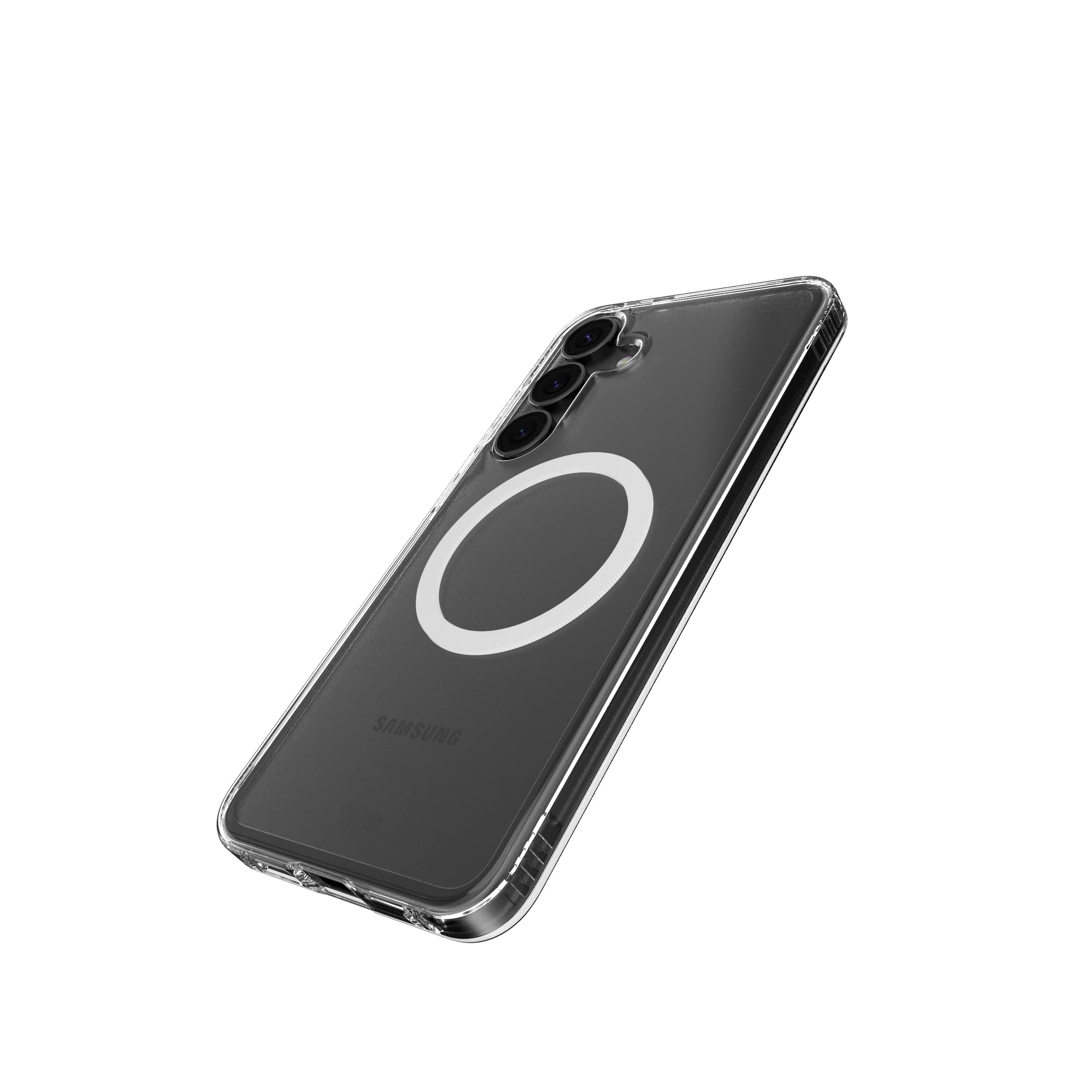 EvoClear - Samsung Galaxy S25+ Case with Magnets - Clear - Image 3