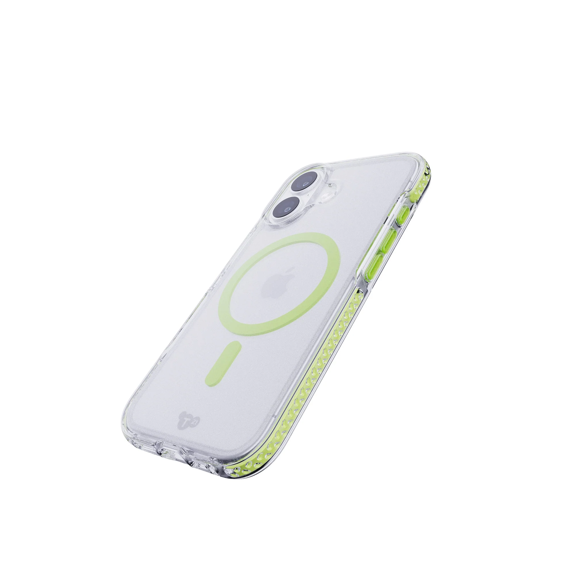 EvoCrystal Glow MagSafe - Apple iPhone 17 Case - Green (Glow-In-The-Dark MagSafe ring) - Image 3
