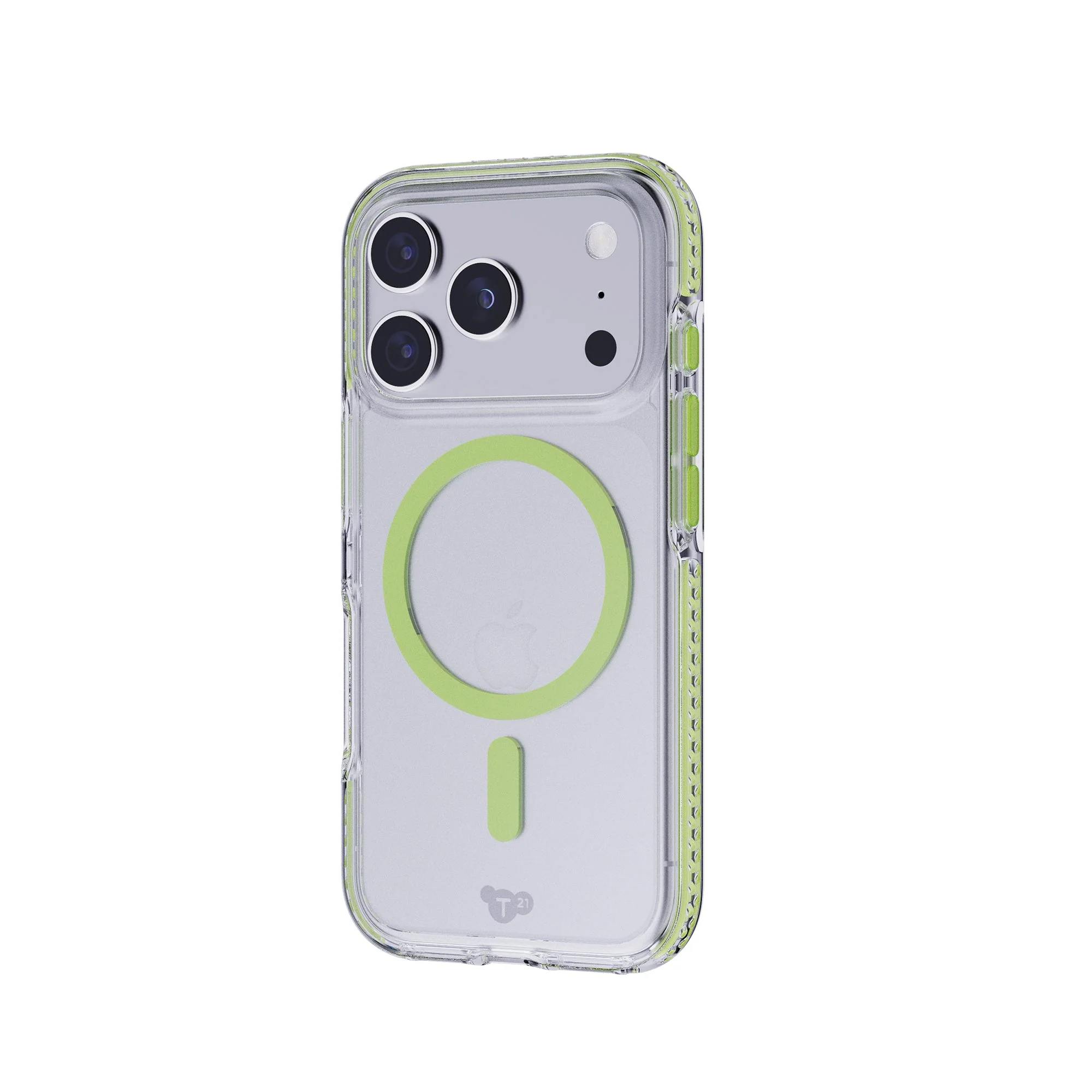 EvoCrystal Glow MagSafe - Apple iPhone 17 Pro Case - Green (Glow-In-The-Dark MagSafe ring) - Image 5