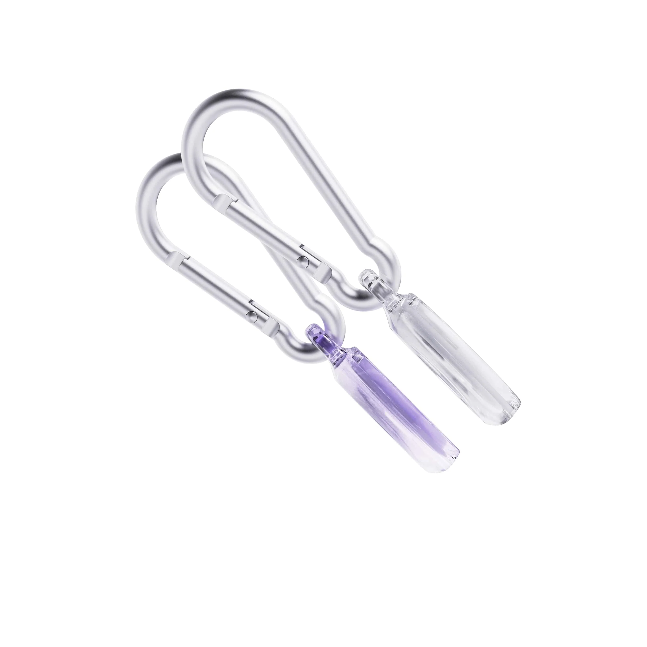 EvoPop - Apple AirTag Case Bundle (x2) - Diamond Dust & Clear - Image 4