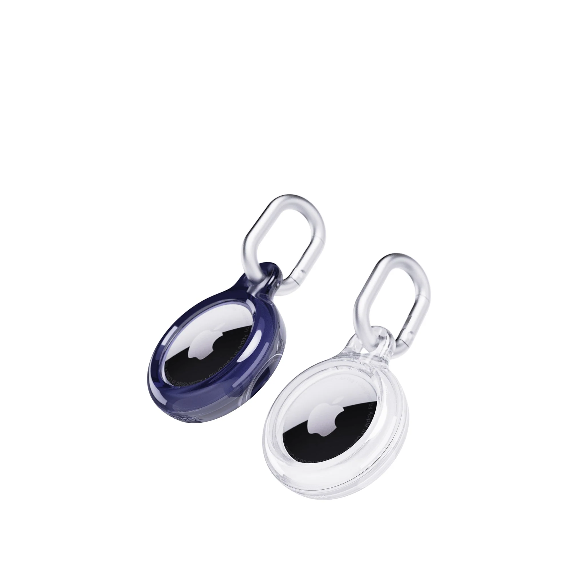 EvoPop - Apple AirTag Case Bundle (x2) - Future Dusk & Clear - Image 3