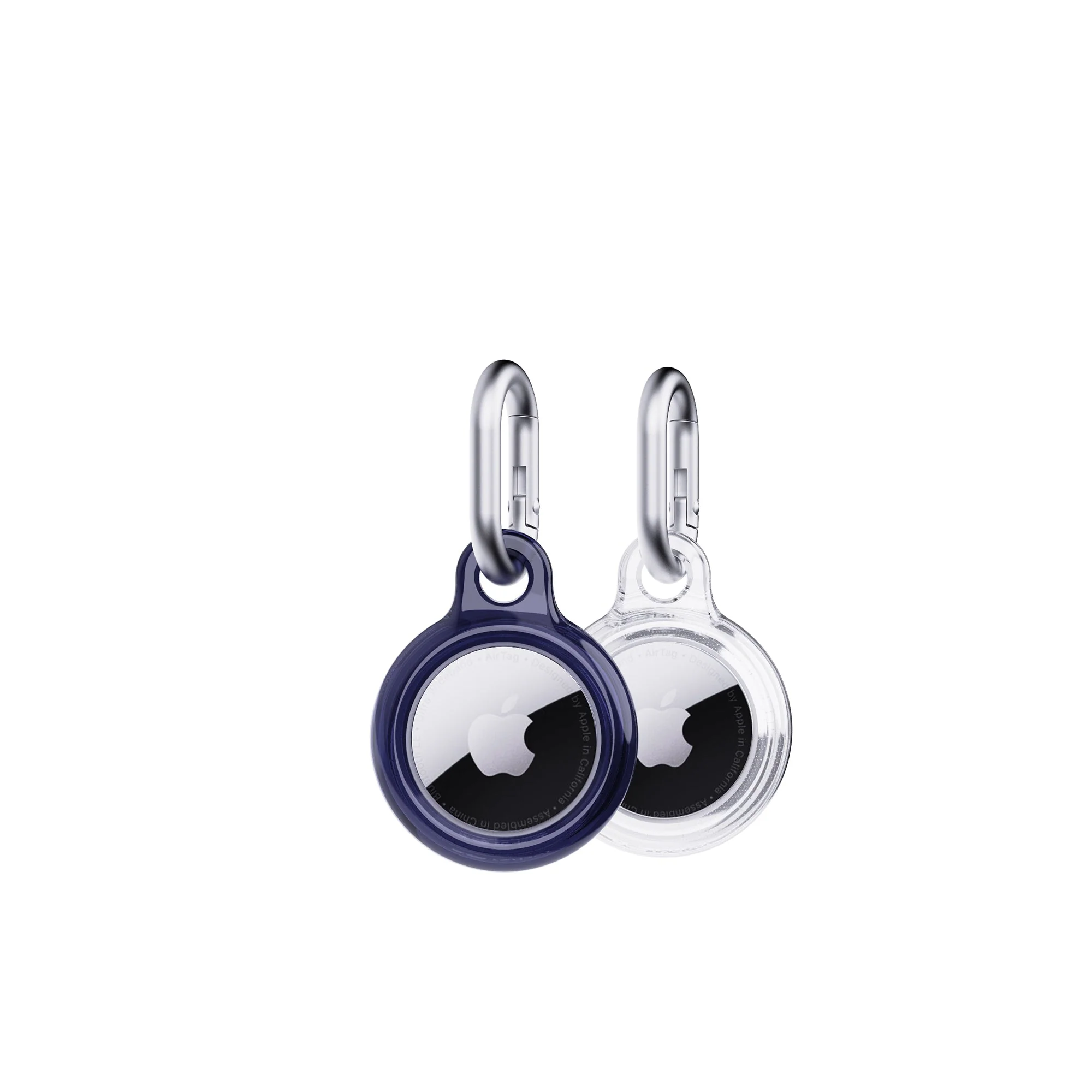 EvoPop - Apple AirTag Case Bundle (x2) - Future Dusk & Clear - Image 5